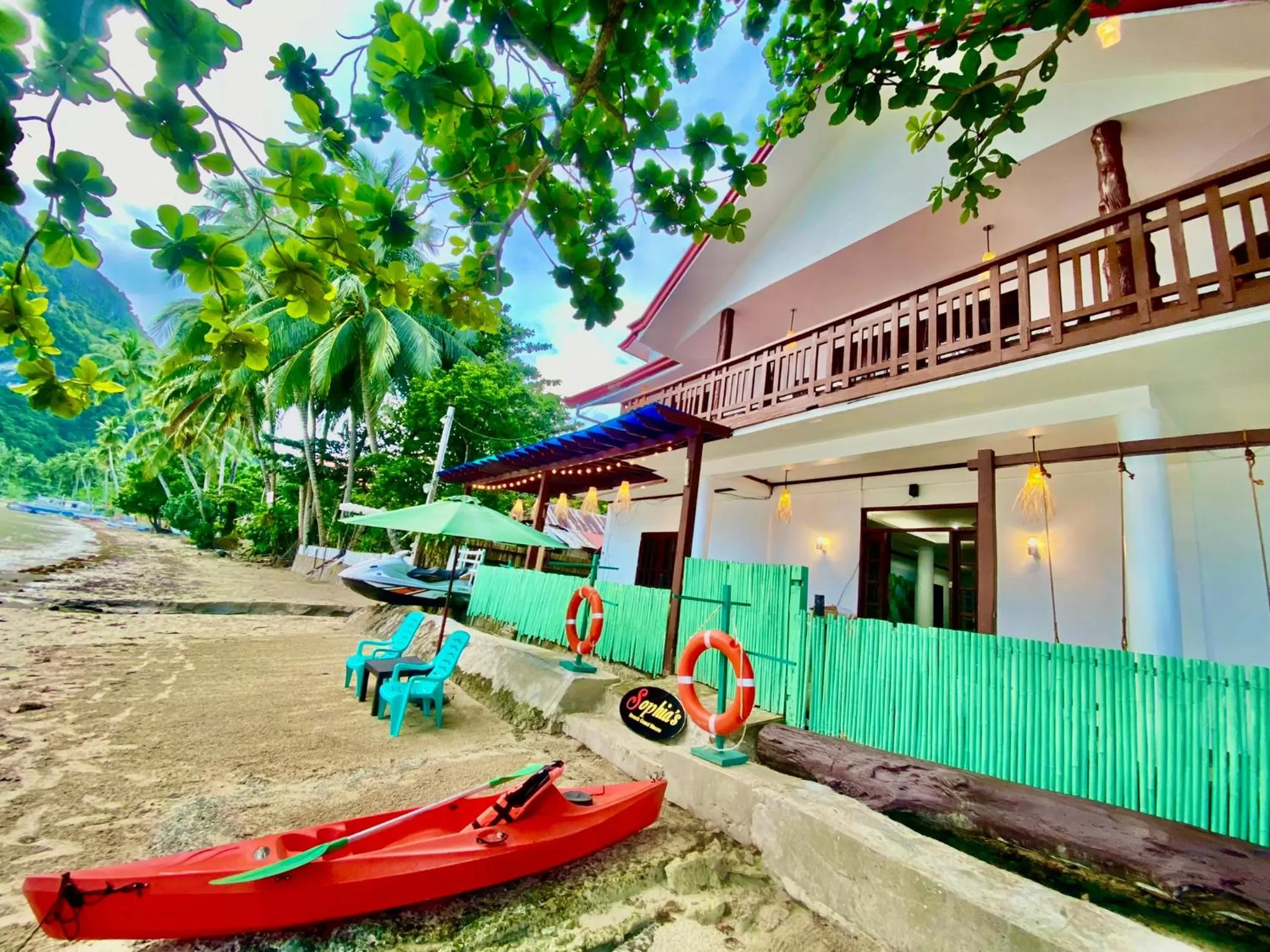 Property building in Sophias Beach Guest House