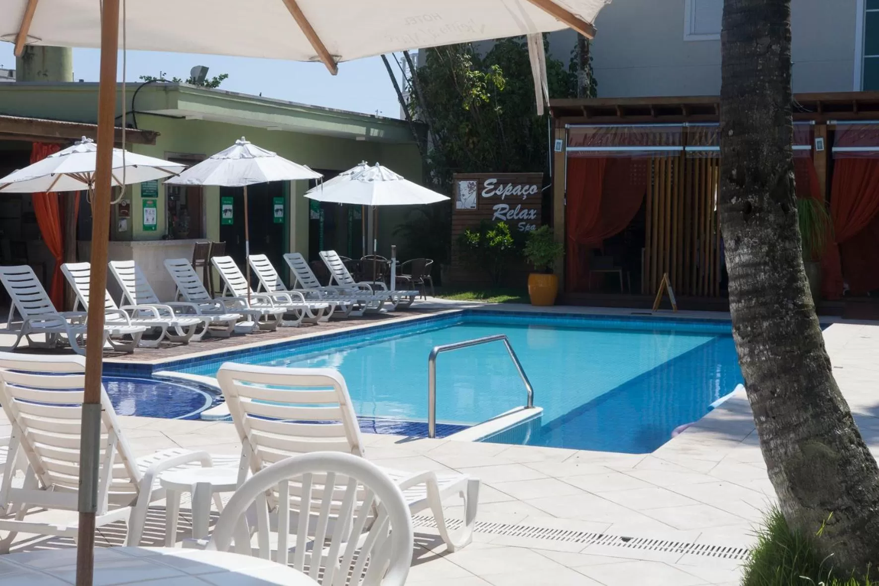 Patio in Hotel Vicino al Mare - Frente mar