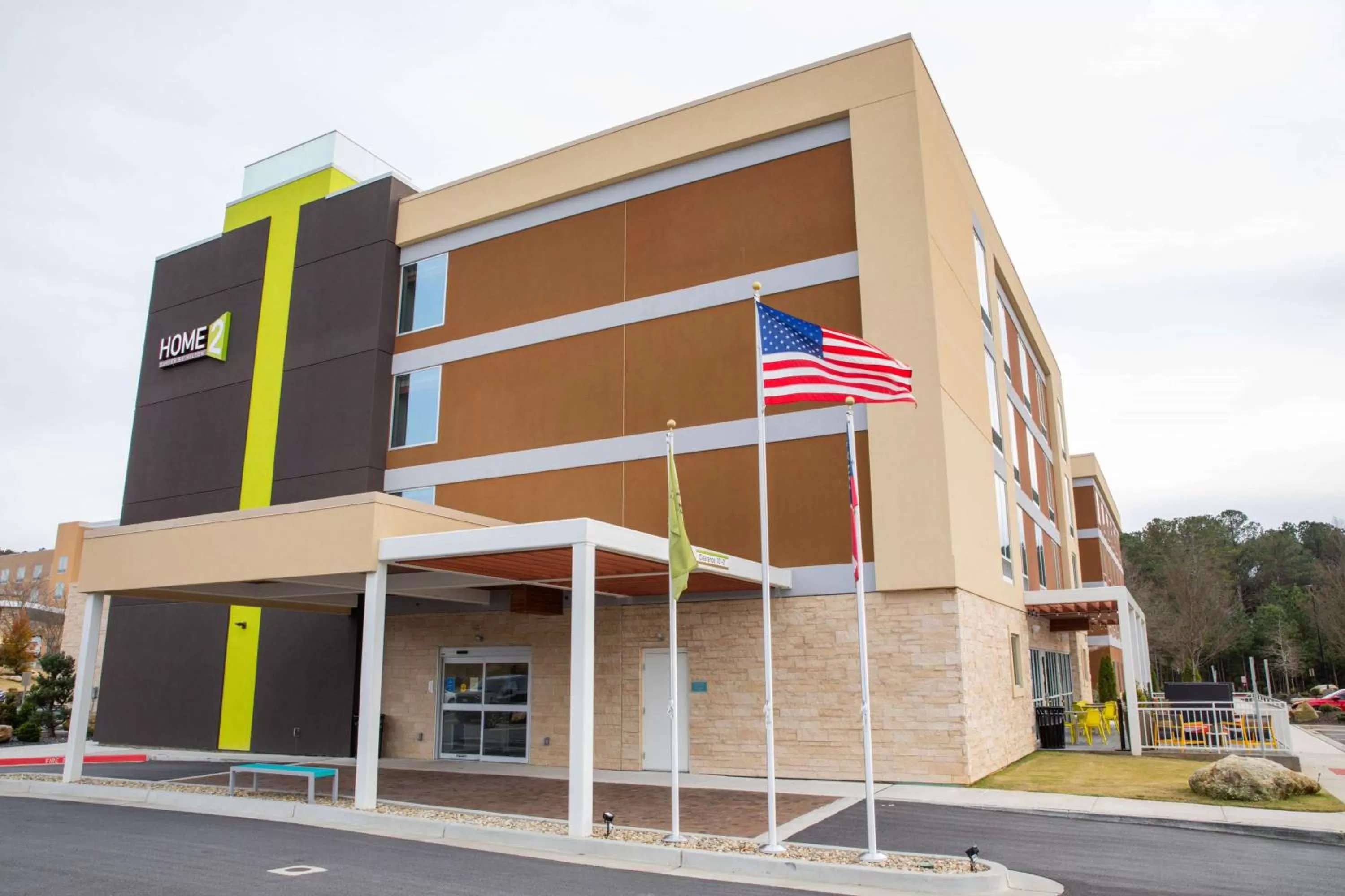 Property building in Home2 Suites By Hilton Cumming Atlanta, Ga