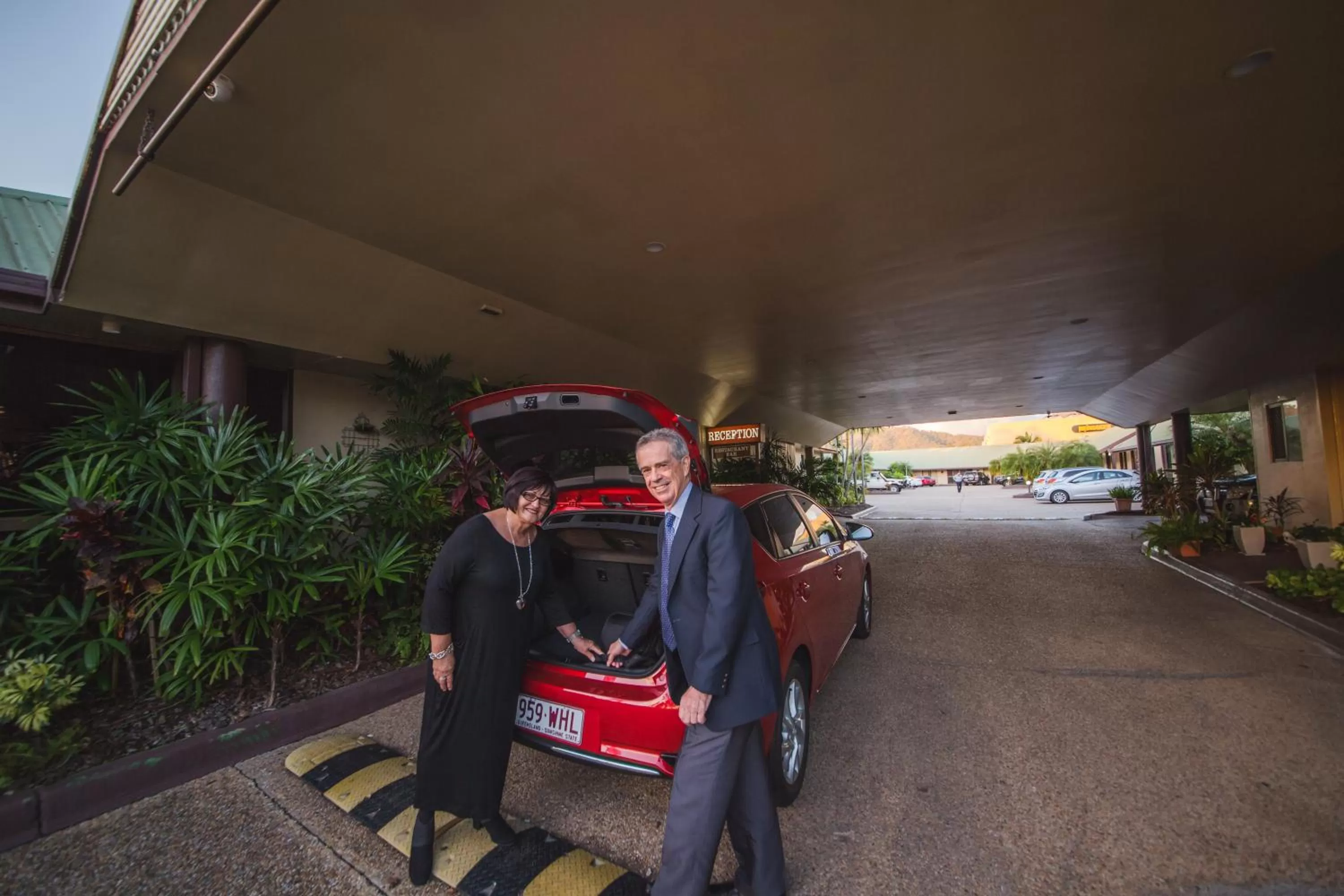 Facade/entrance in Glenmore Palms Motel