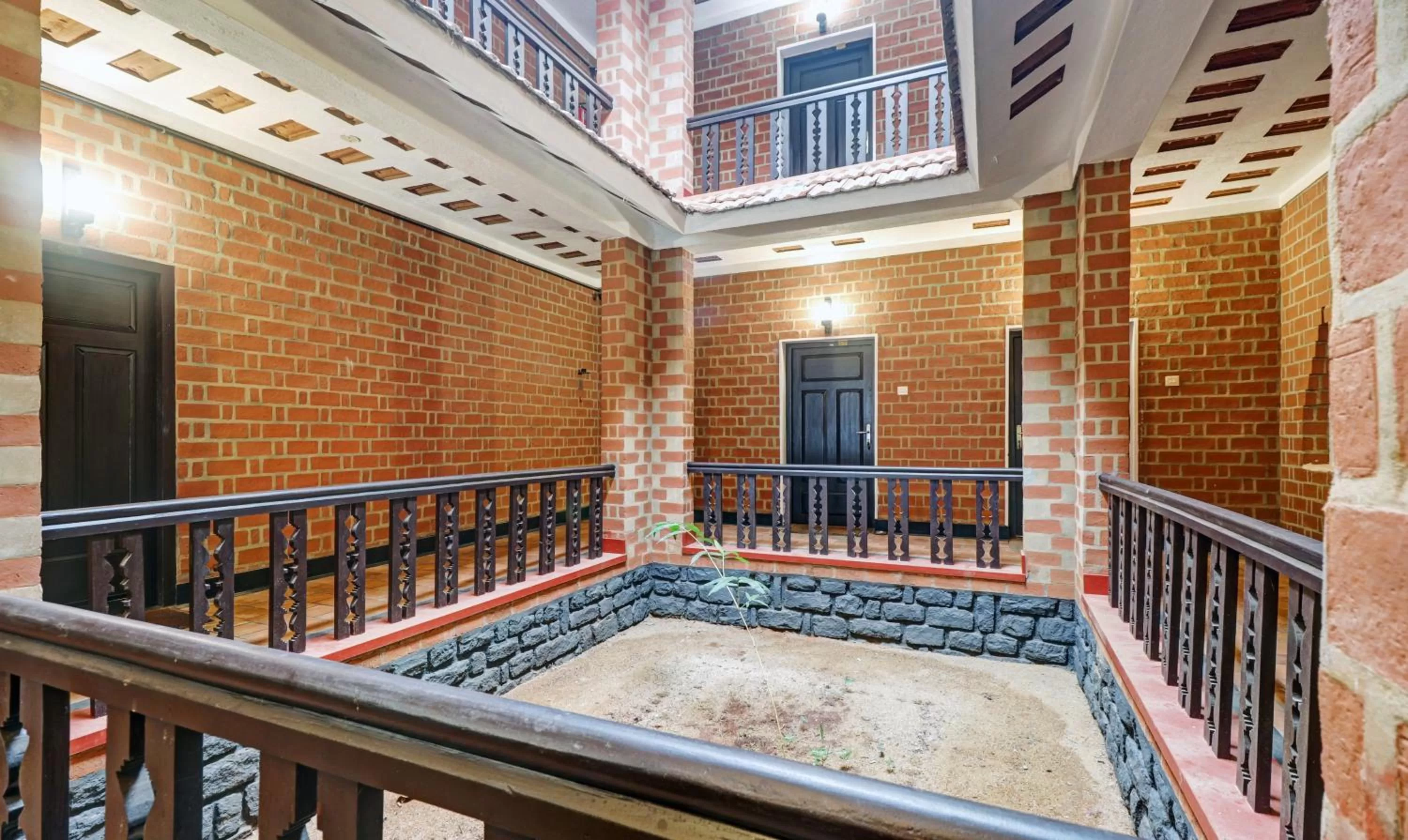 Balcony/Terrace in Treebo Trend God'S Own Country Ayurveda Resorts