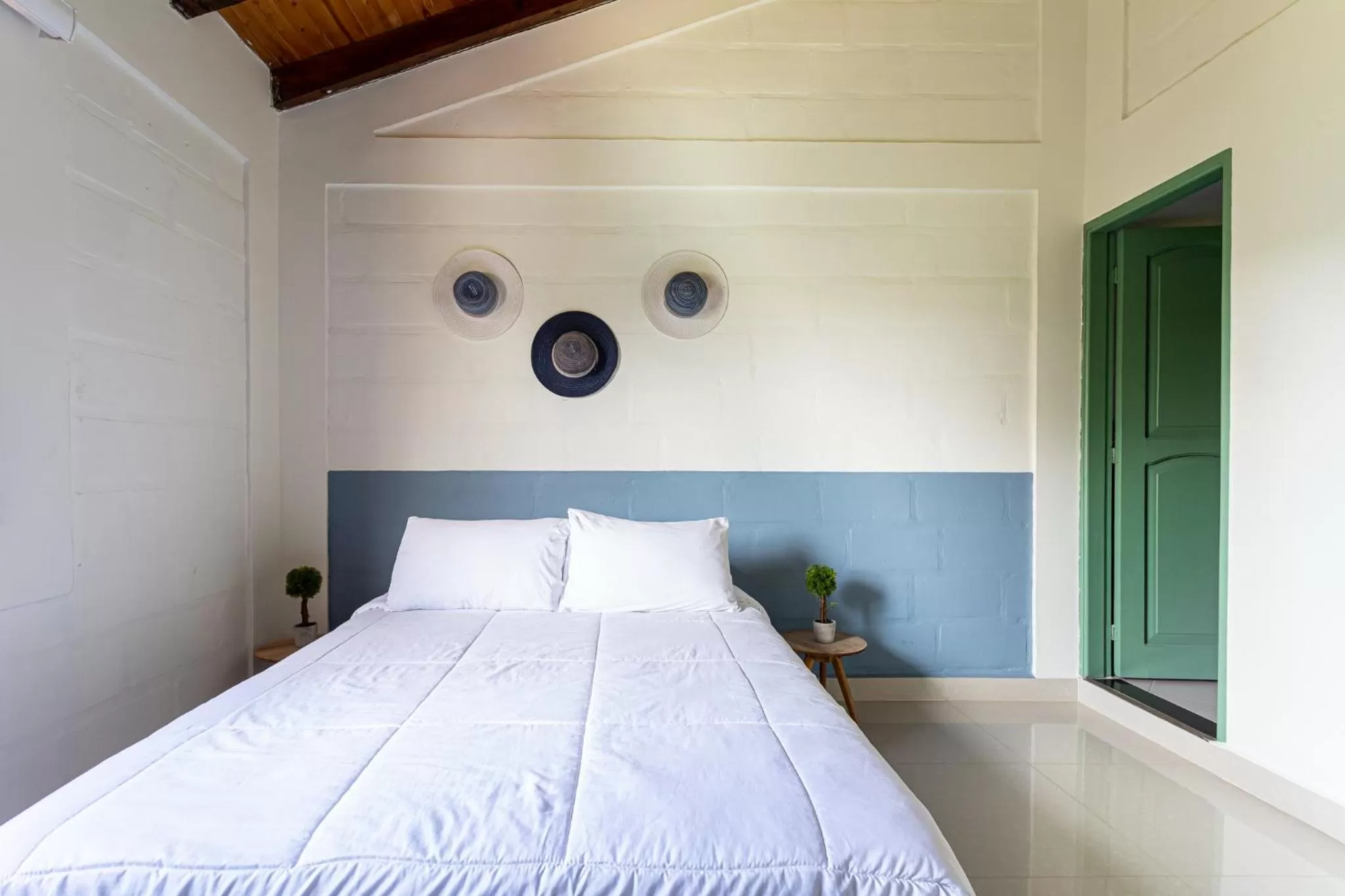 Bed in Soy Local Guatape