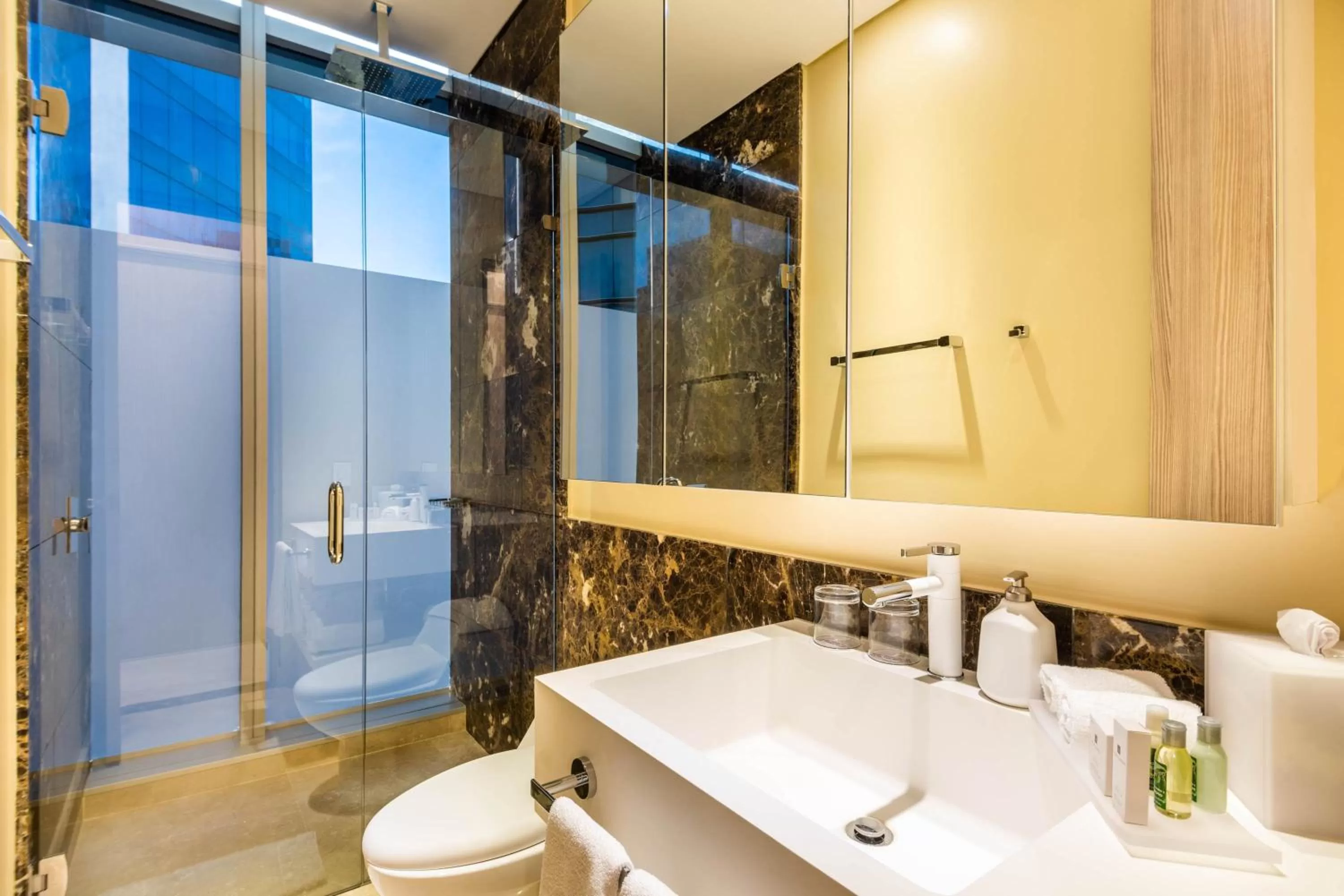 Bathroom in Crowne Plaza Barranquilla by IHG