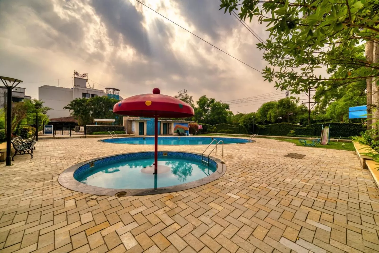 Swimming pool in Hotel Ashwin Igatpuri, Pure Veg & Jain Food