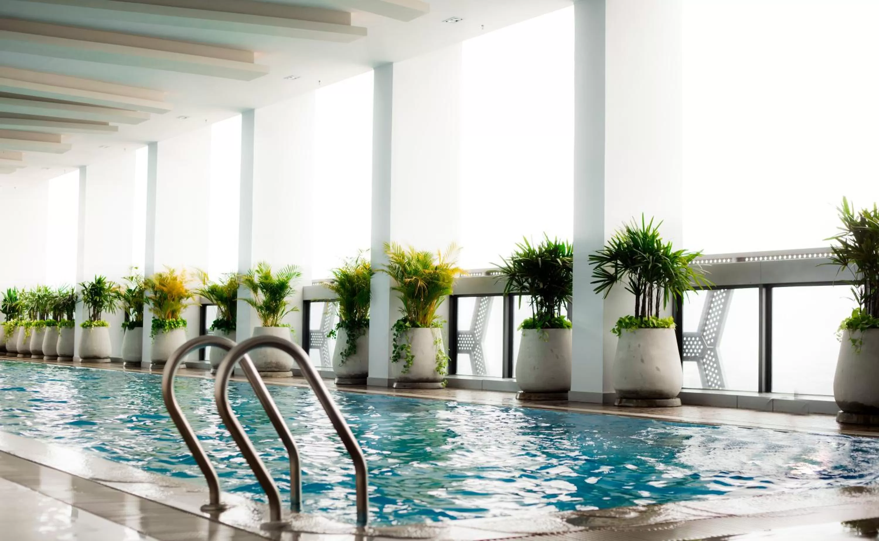 Swimming pool in The Snowbell Hotel & Spa at The Bridge