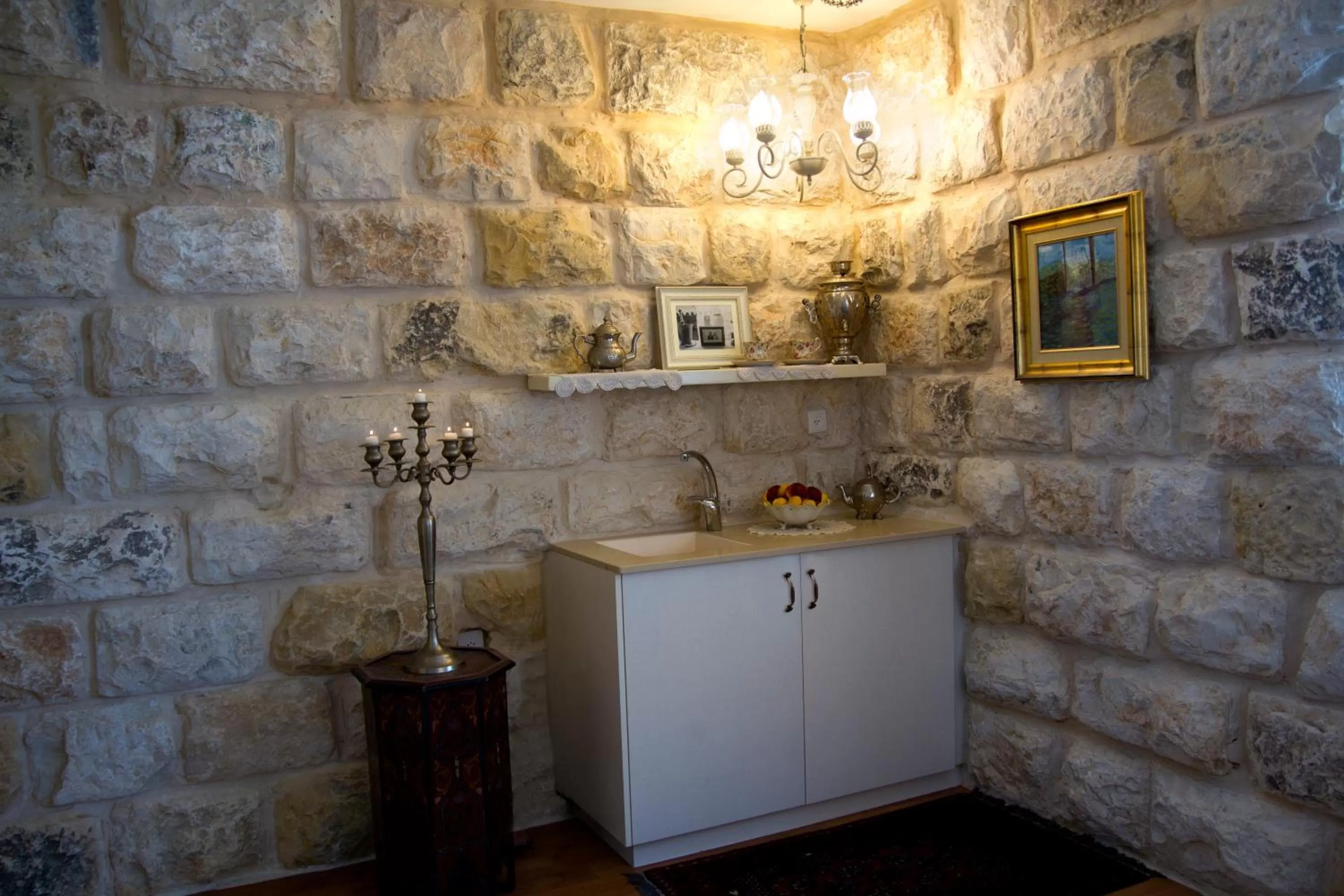 Photo of the whole room, Bathroom in Beit Shalom Historical boutique Hotel