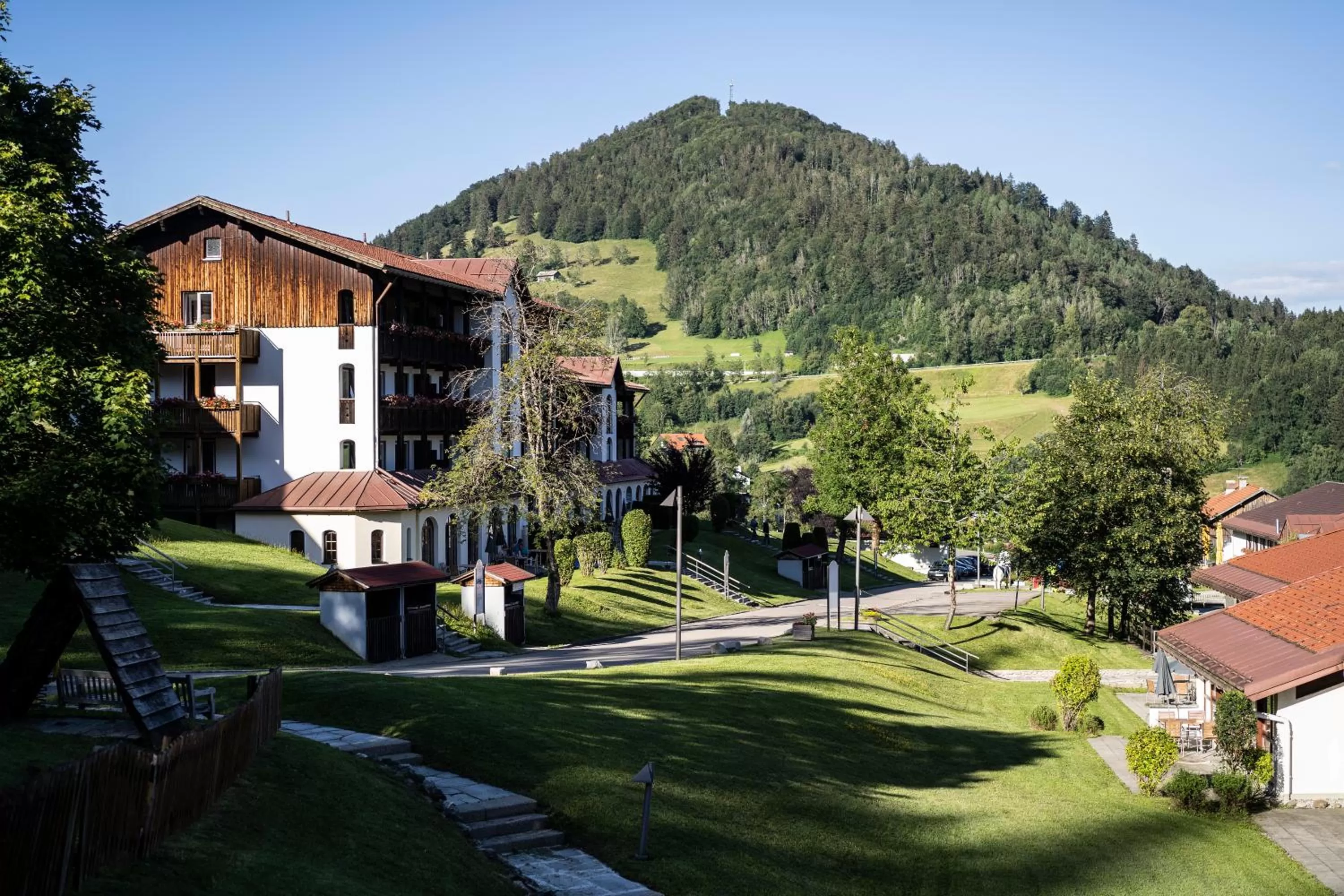 Natural landscape in MONDI Resort und Chalet Oberstaufen