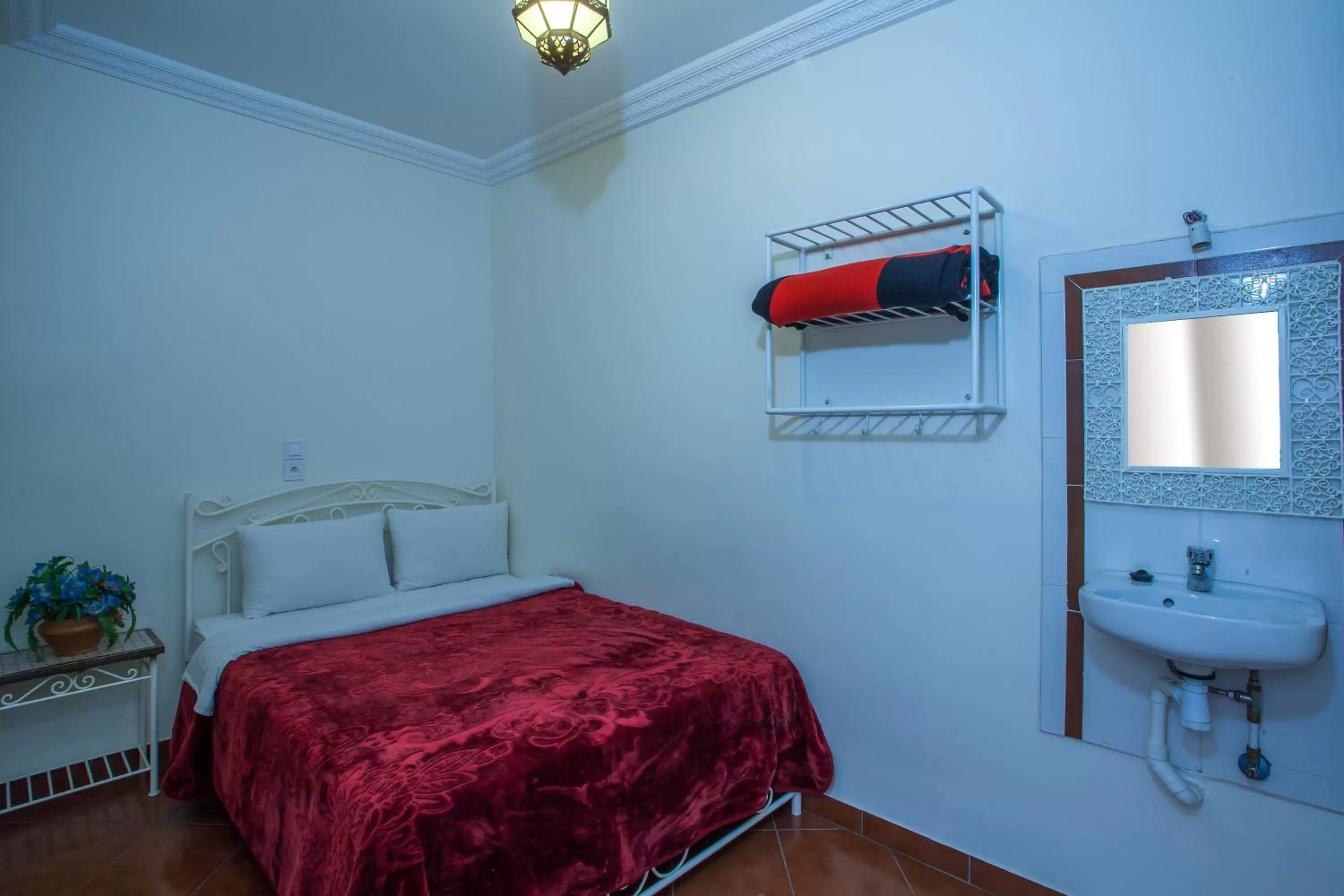 Bed in Hotel Zaitoune