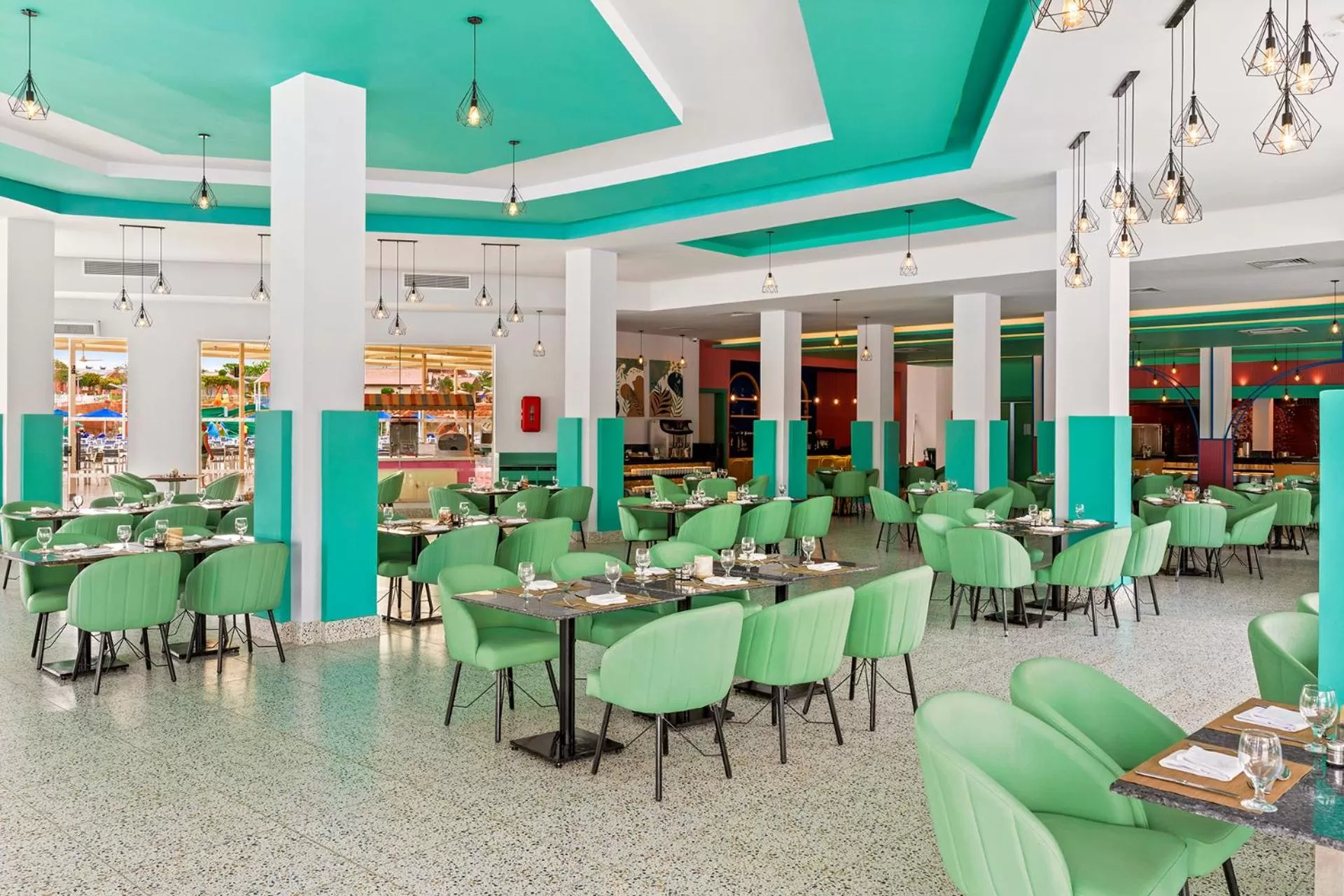 Restaurant/places to eat in Pickalbatros Jungle Aqua Park - Neverland Hurghada