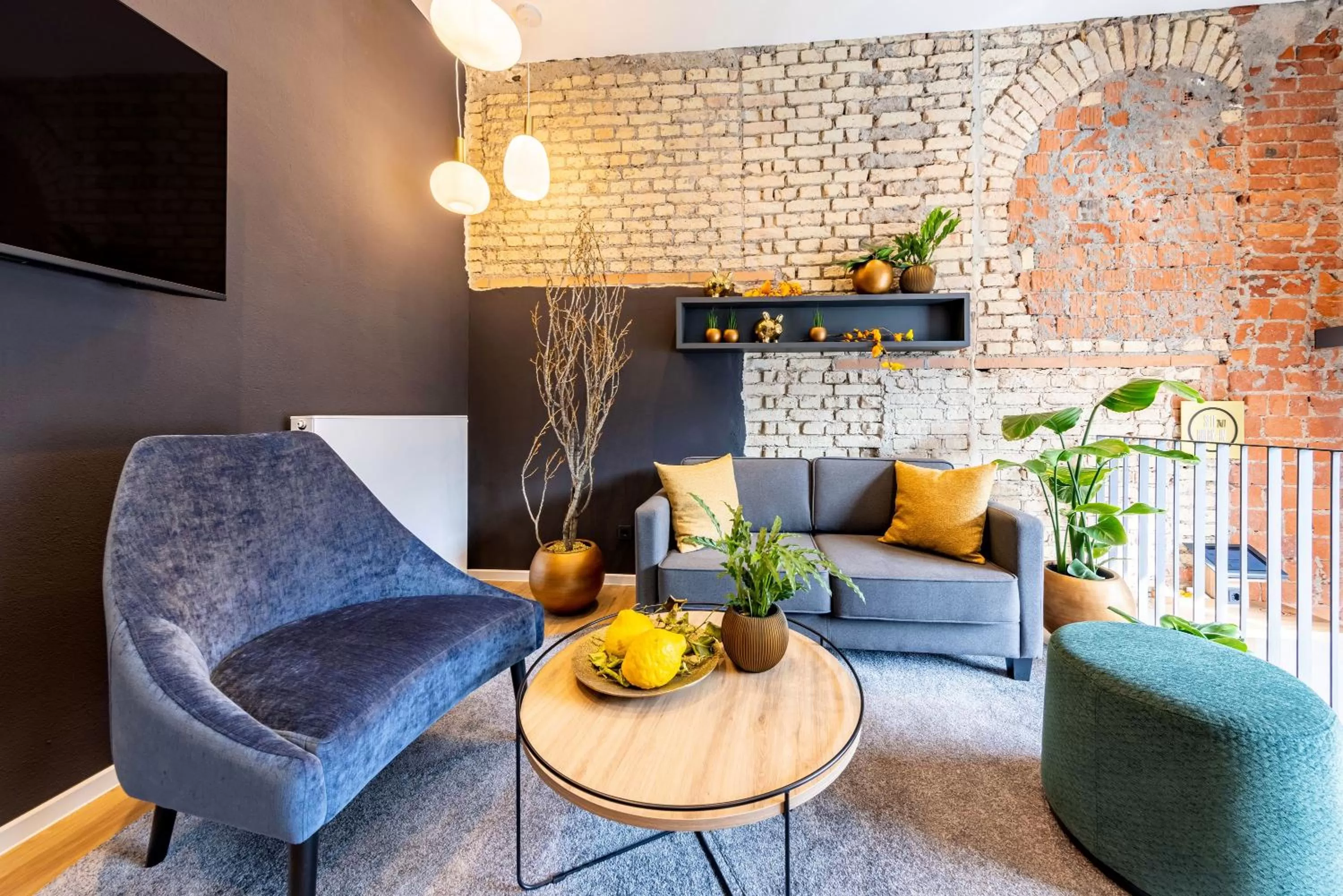 Lobby or reception in BOLLWERK Lifestyle Hotel, automatisiertes Hotel mit Self Check In