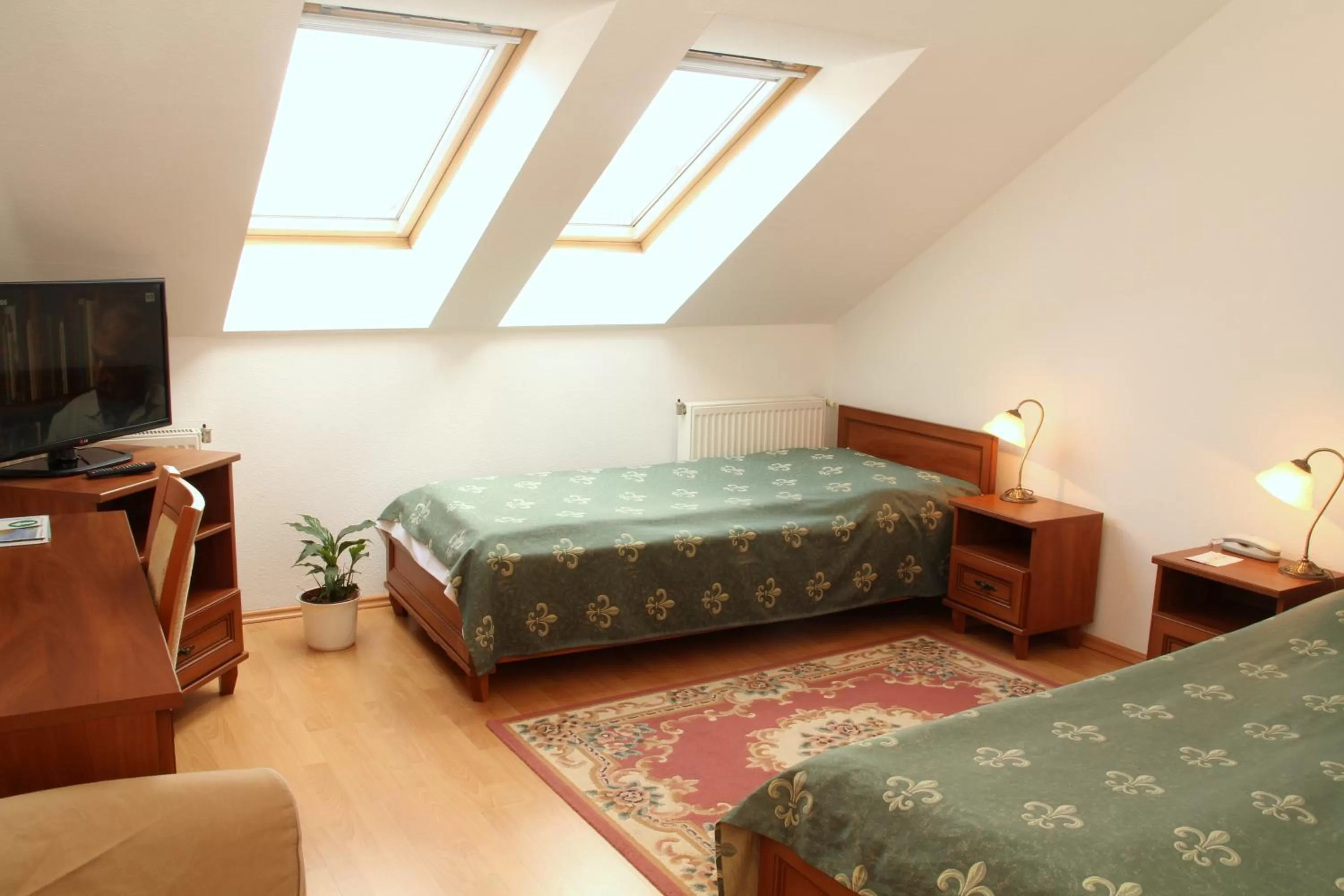 Photo of the whole room in Kalvin House Budapest