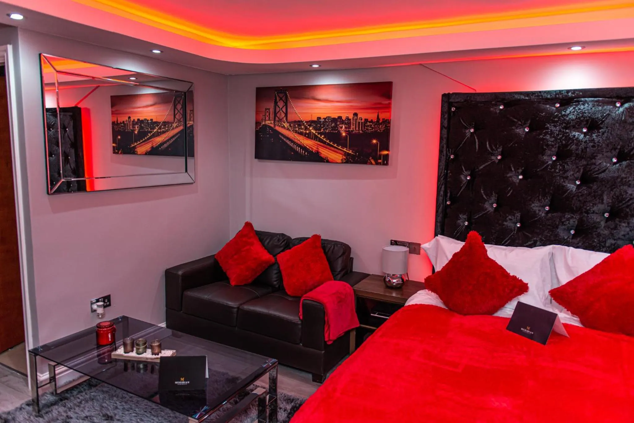 Bed in Meridian Serviced Apartments