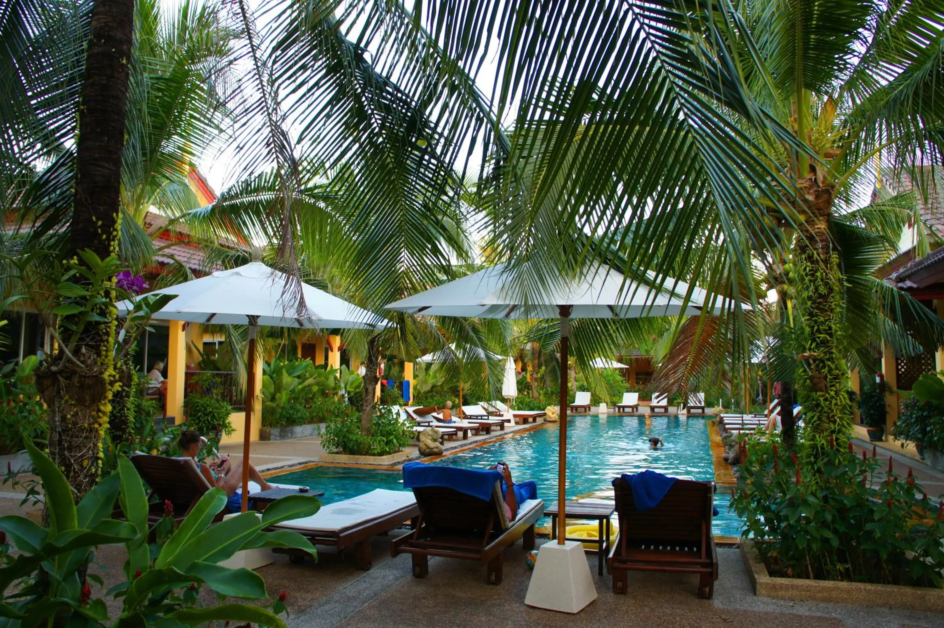 Swimming pool in Le Piman Resort