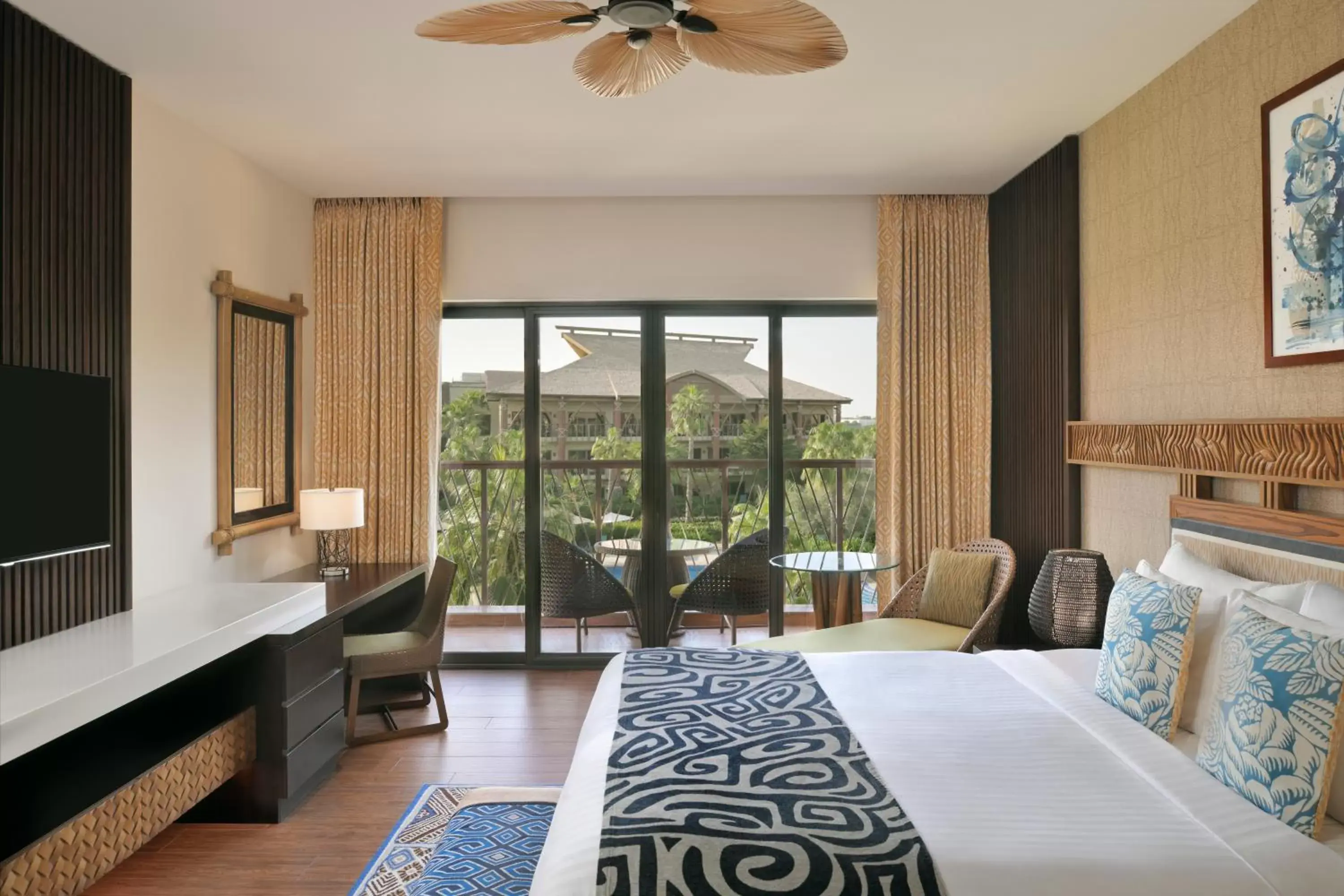 Room with Theme Park Access, Guest room, 1 King, Pool view - UNTOLD Music Festival 6 to 9 November 2025, General Access Tickets included in Lapita, Dubai Parks and Resorts, Autograph Collection Room with Theme Park Access, Guest room, 1 King, Pool view - UNTOLD Music Festival 6 to 9 November 2025, General Access Tickets included in Lapita, Dubai Parks and Resorts, Autograph Collection