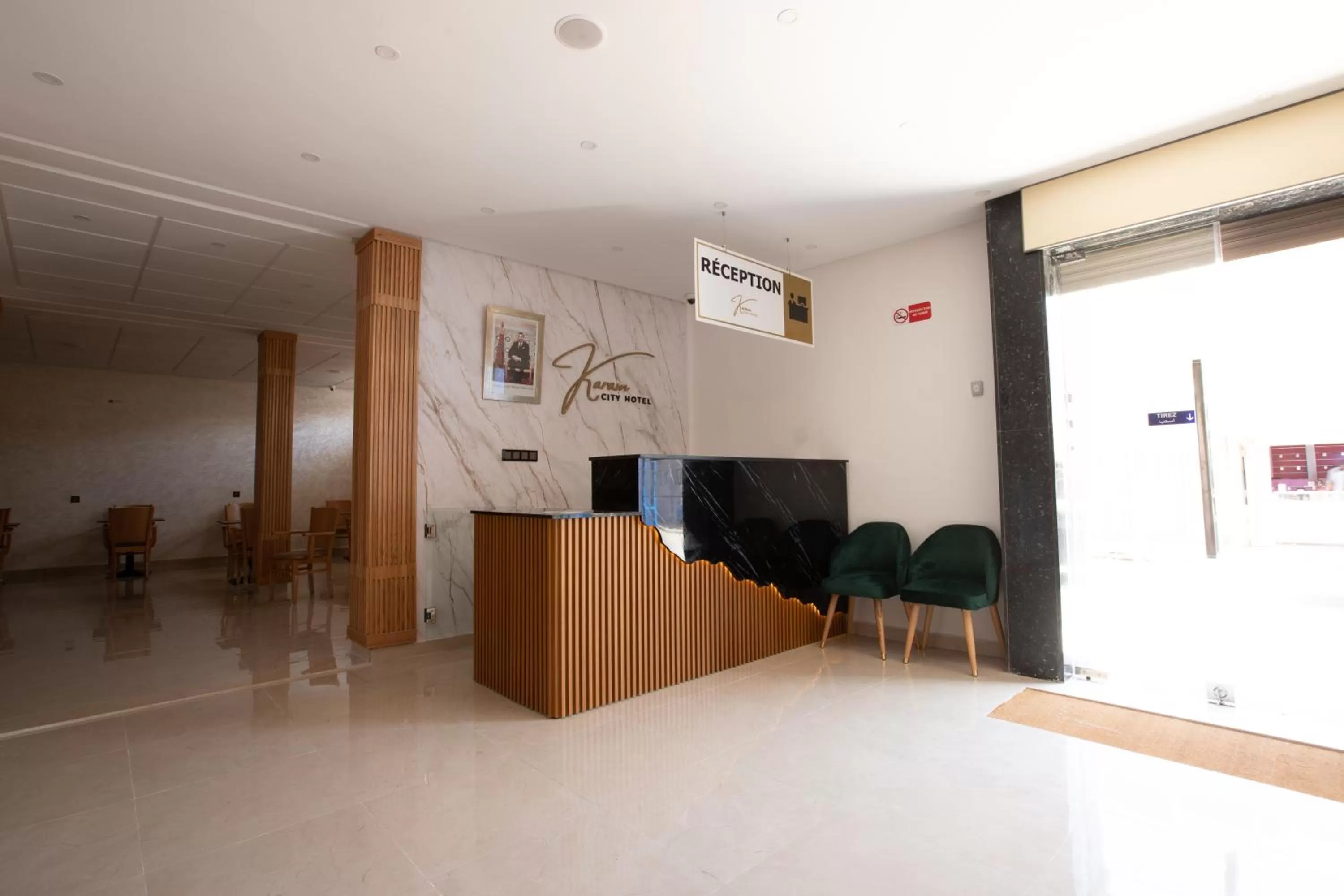 Lobby or reception in Karam City Hotel