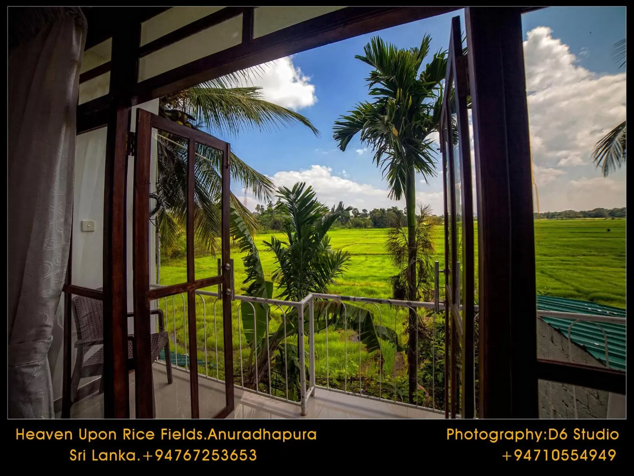 Deluxe Double Room with Balcony & Rice Paddy View in Heaven Upon Rice Fields Deluxe Double Room with Balcony & Rice Paddy View in Heaven Upon Rice Fields