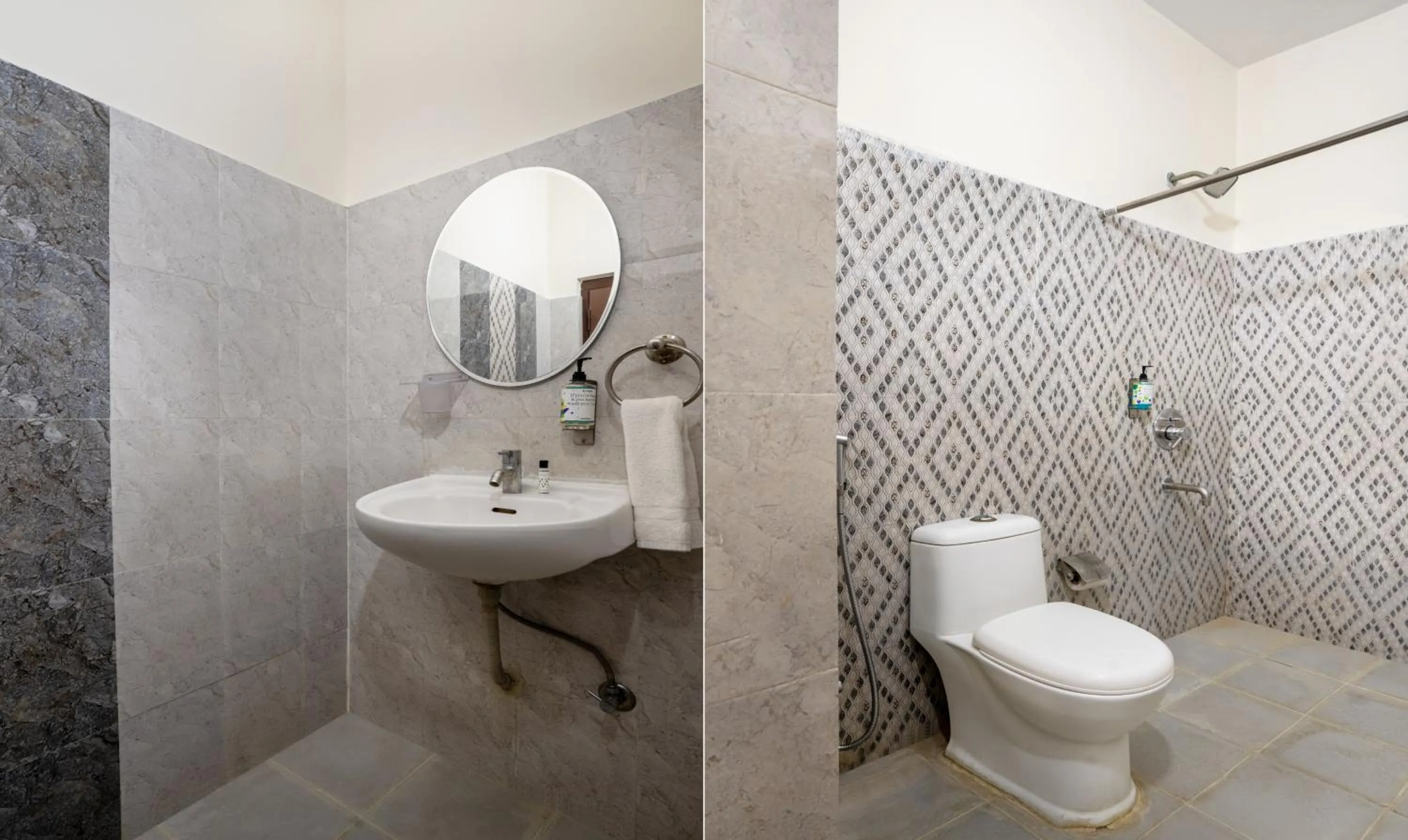 Bathroom in Treebo Emerald