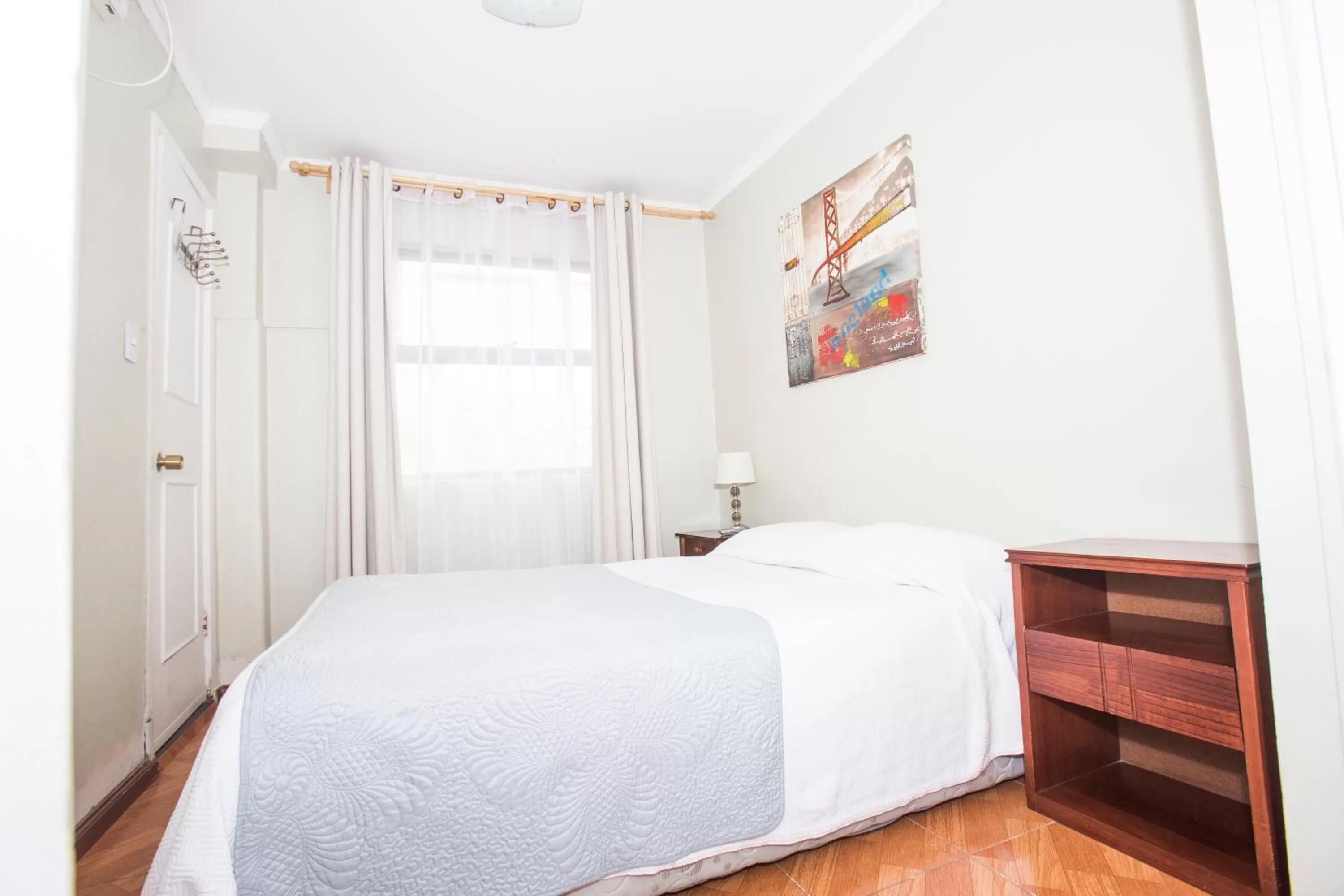 Bed in Hotel Santisimo