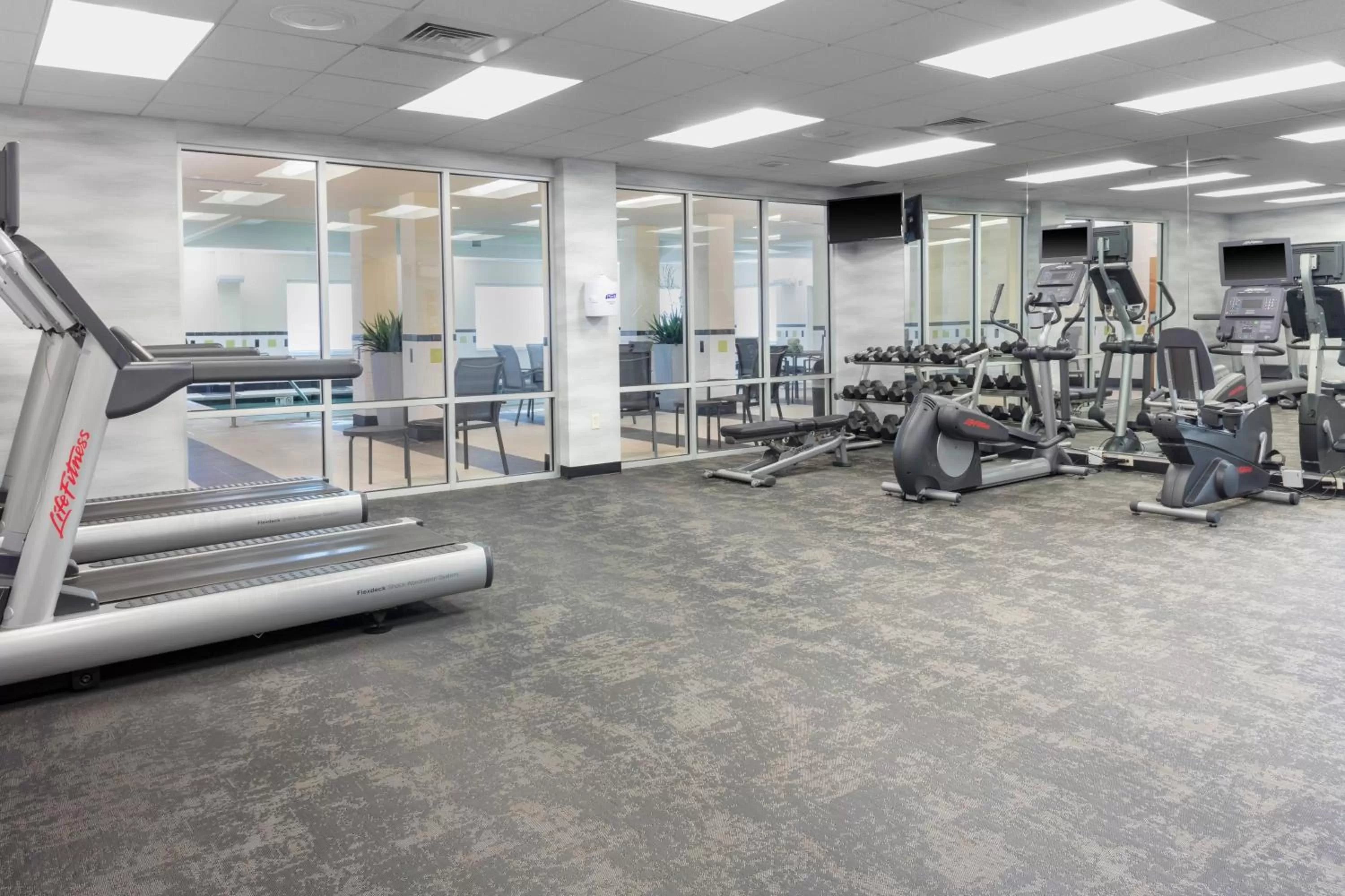 Fitness centre/facilities in Fairfield Inn & Suites by Marriott Wichita Downtown