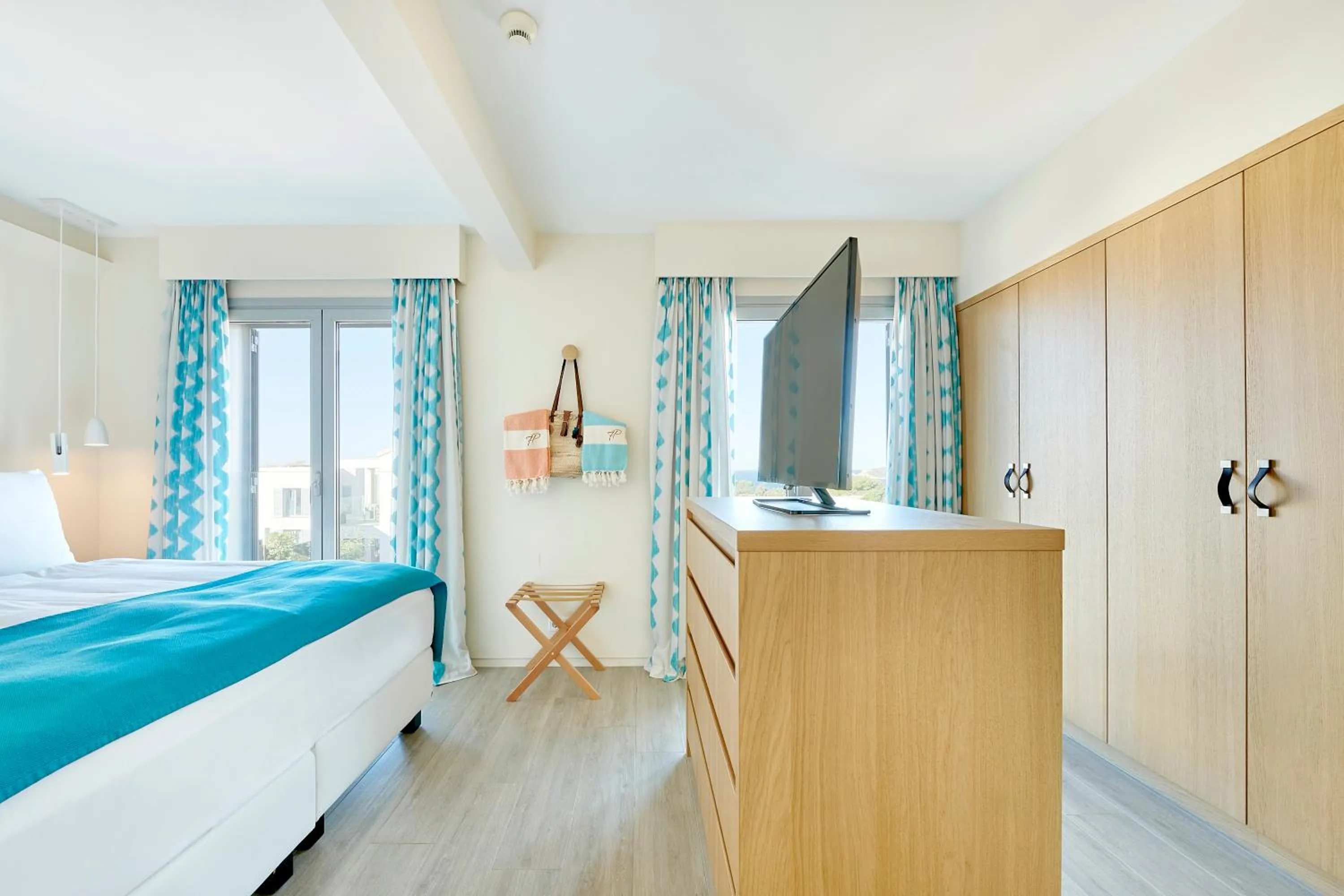 Photo of the whole room, Bed in 7Pines Resort Ibiza, part of Destination by Hyatt