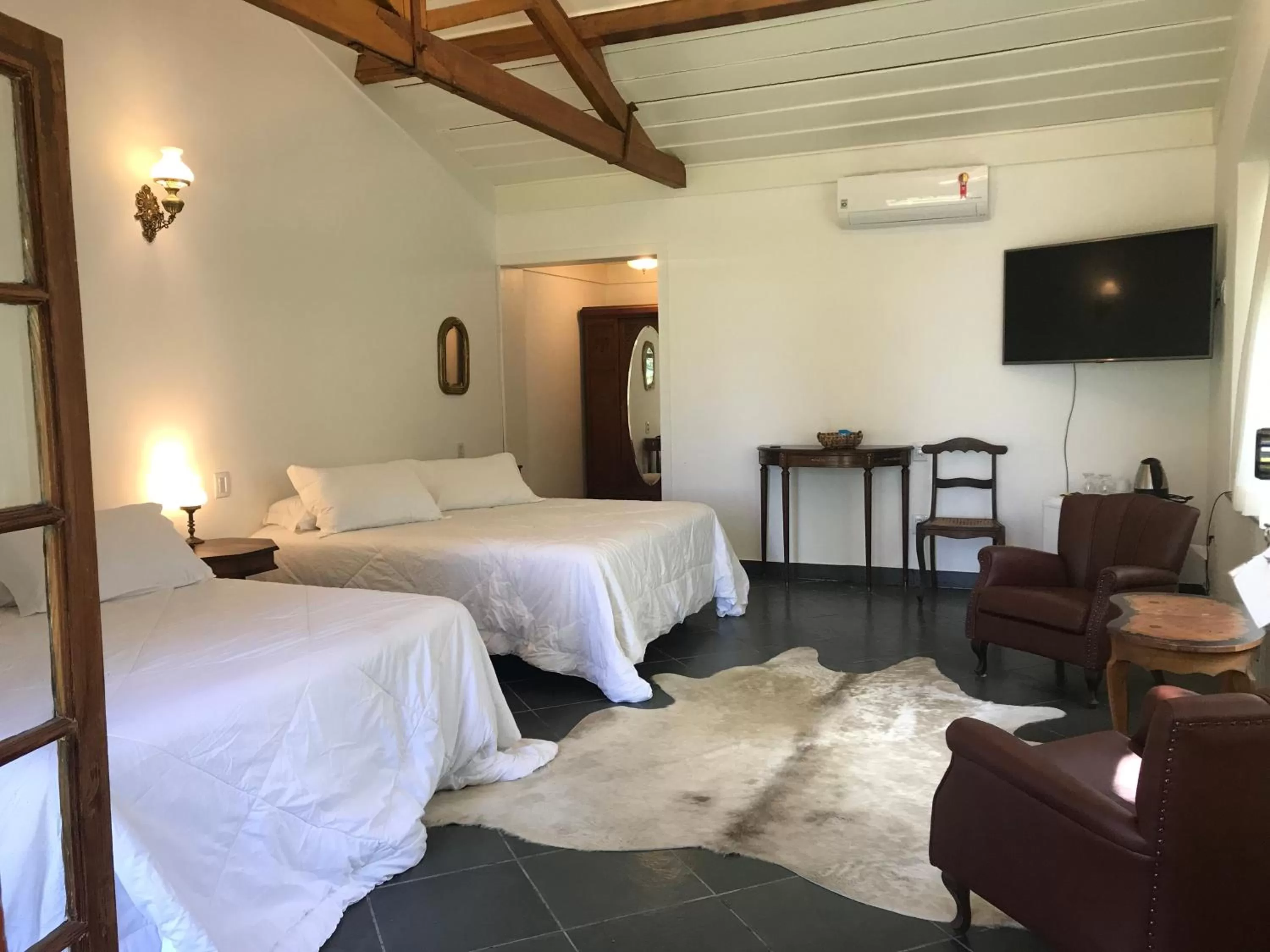 Bedroom, Bed in Charqueada Santa Rita Pousada de Charme