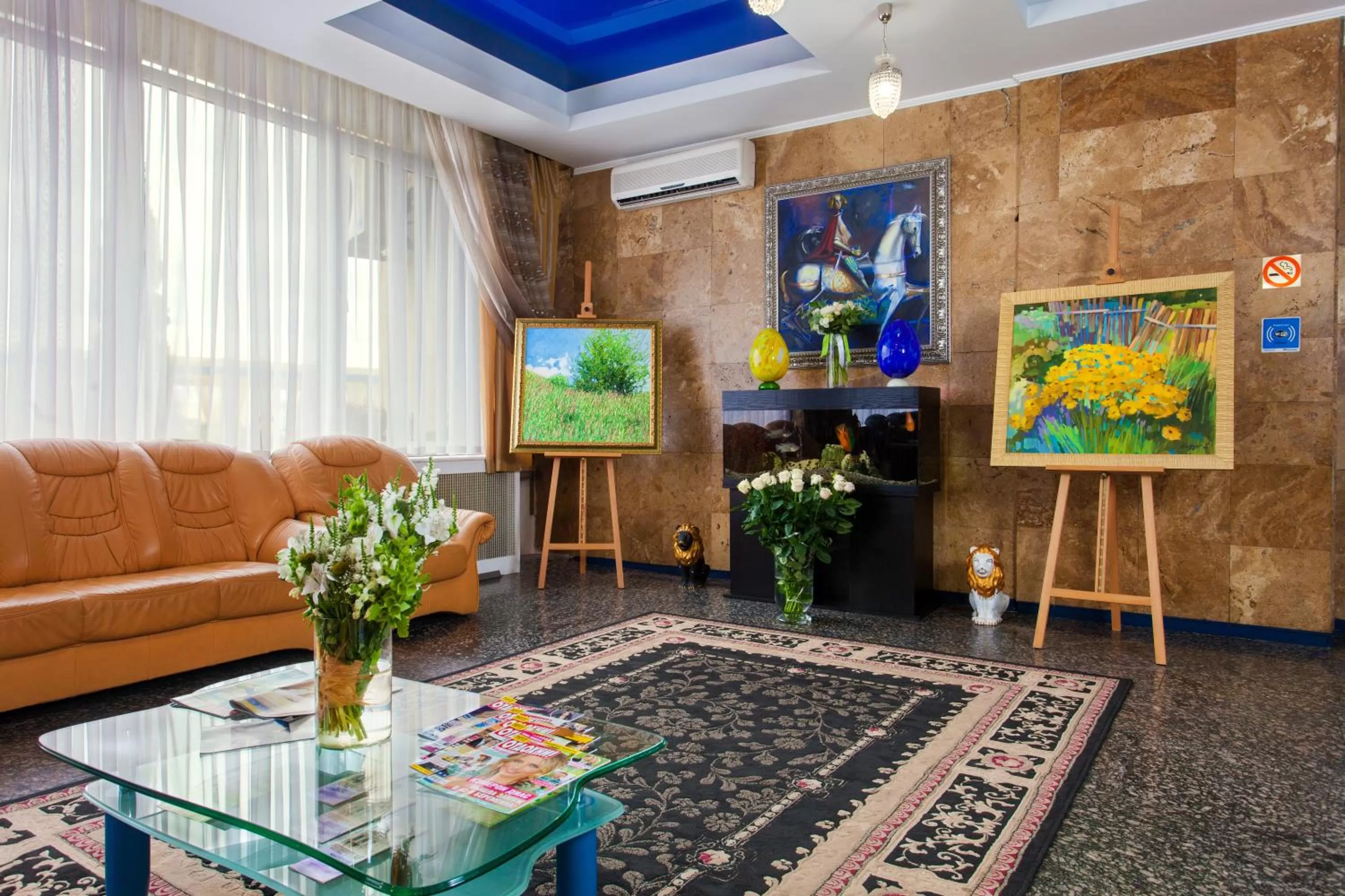 Seating area, Lobby/Reception in Conference Hotel Suputnyk
