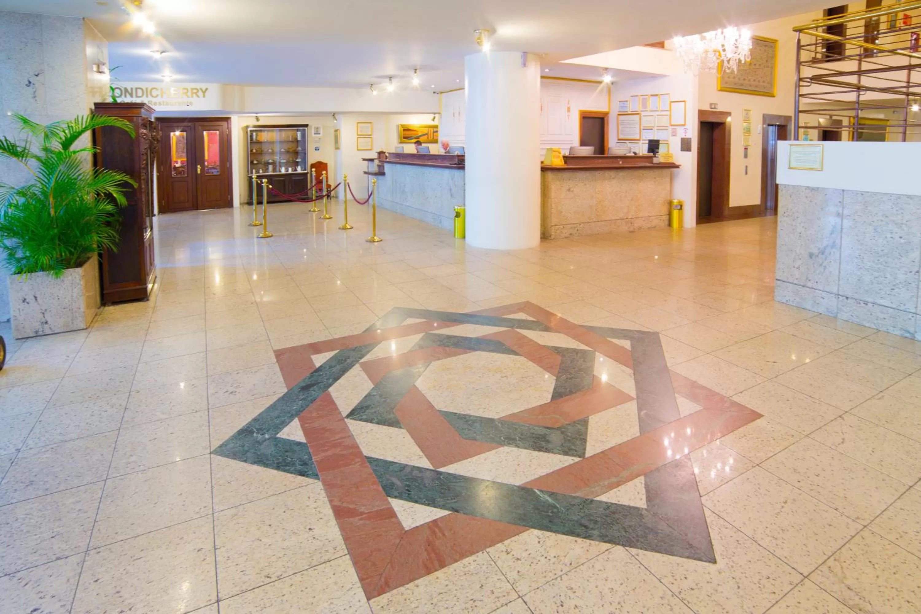 Lobby or reception in Dayrell Hotel e Centro de Convenções
