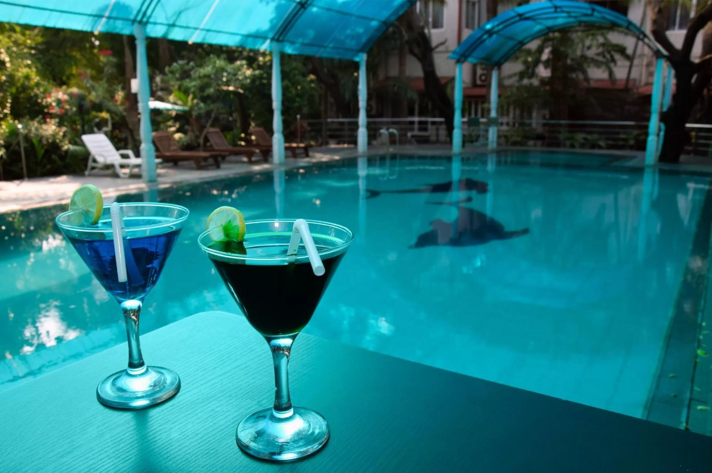 Swimming pool in Tilko City Hotel Jaffna