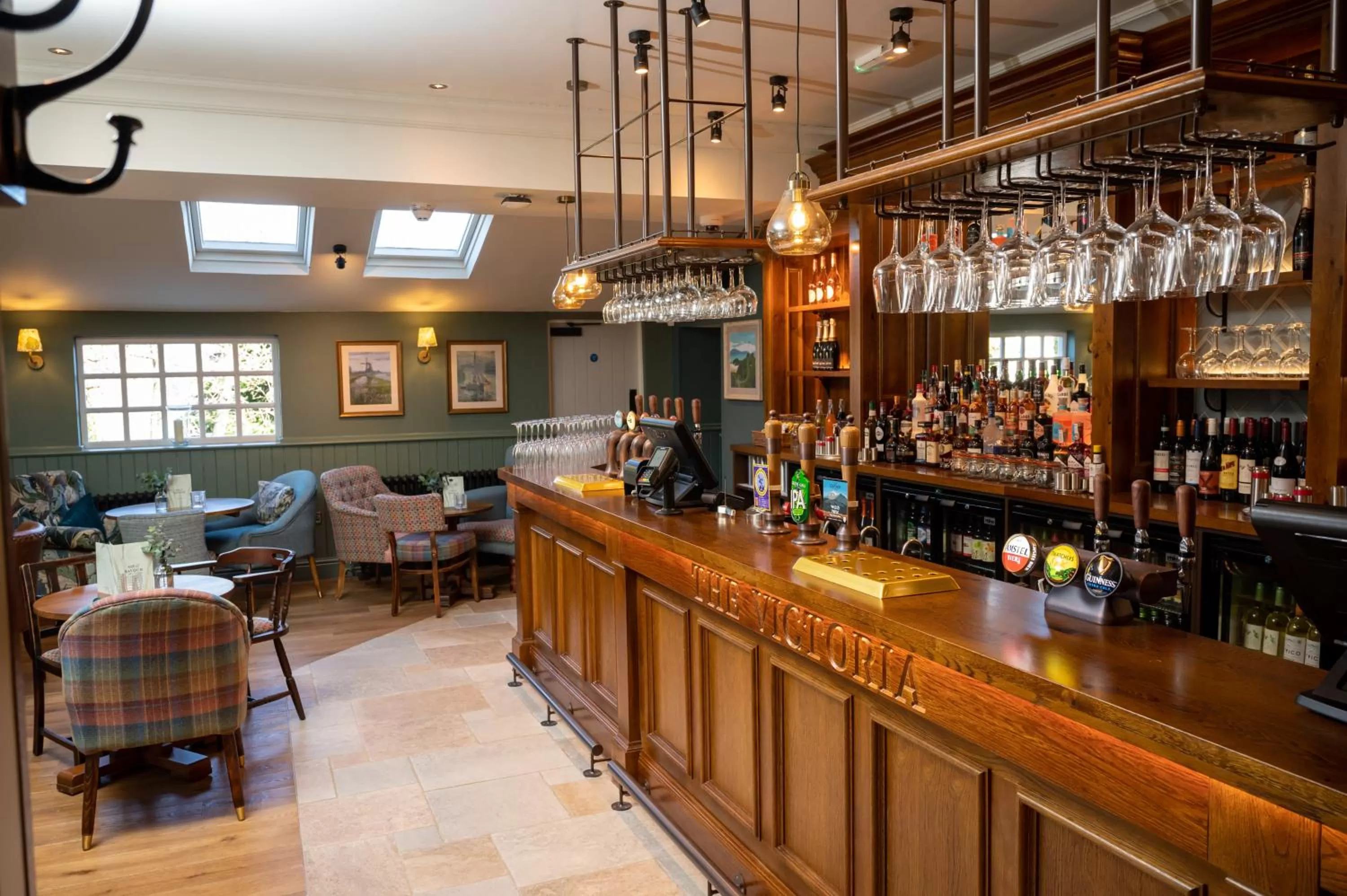 Lounge or bar in Victoria Hotel by Chef & Brewer Collection