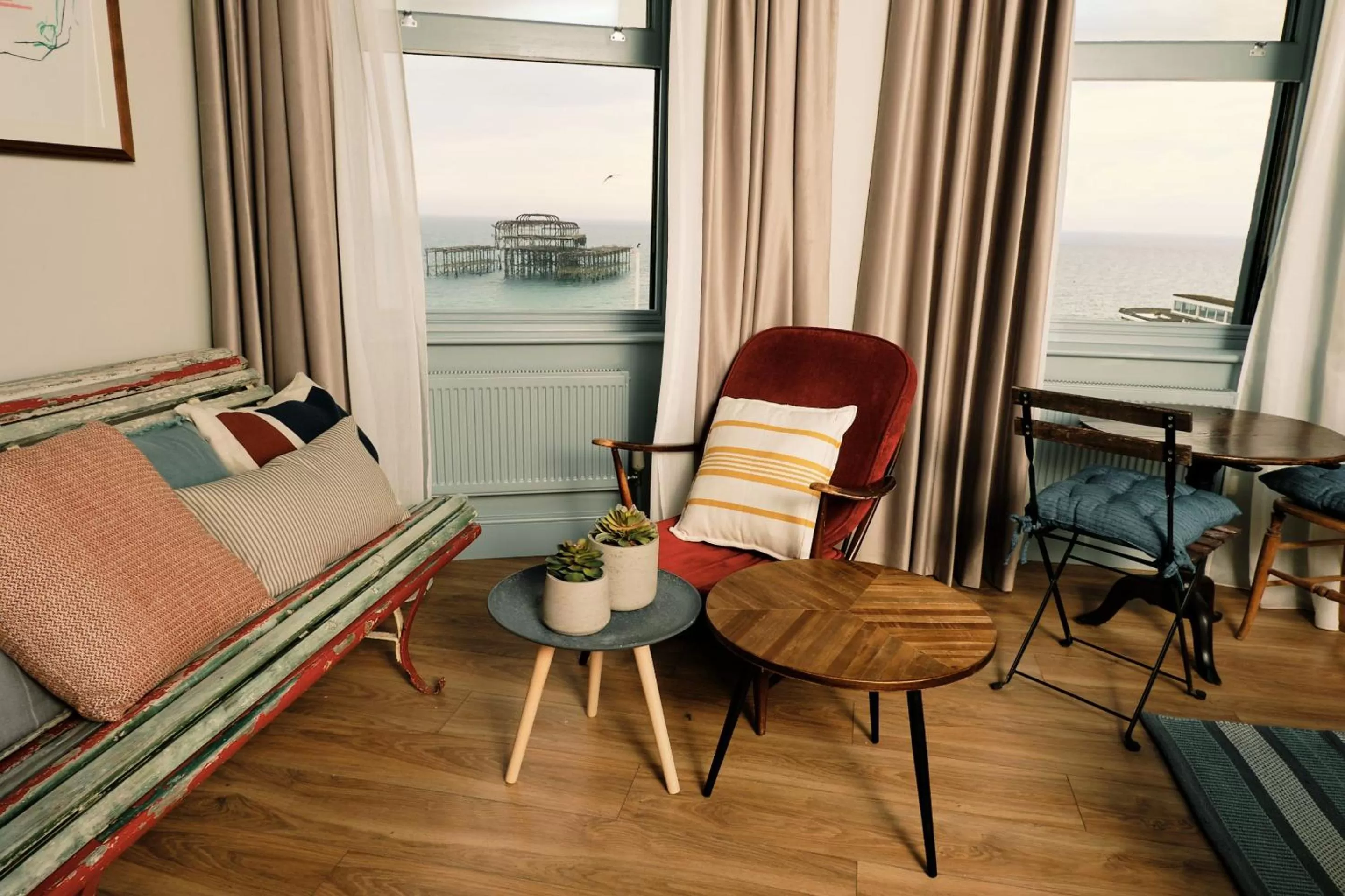 Bedroom in West Beach Hotel Brighton