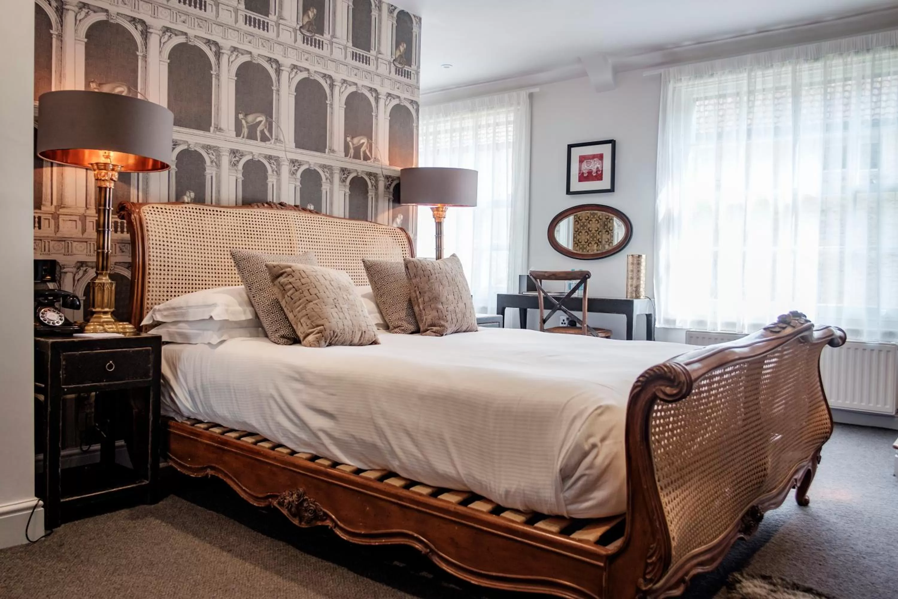 Bedroom, Bed in The Bull Hotel