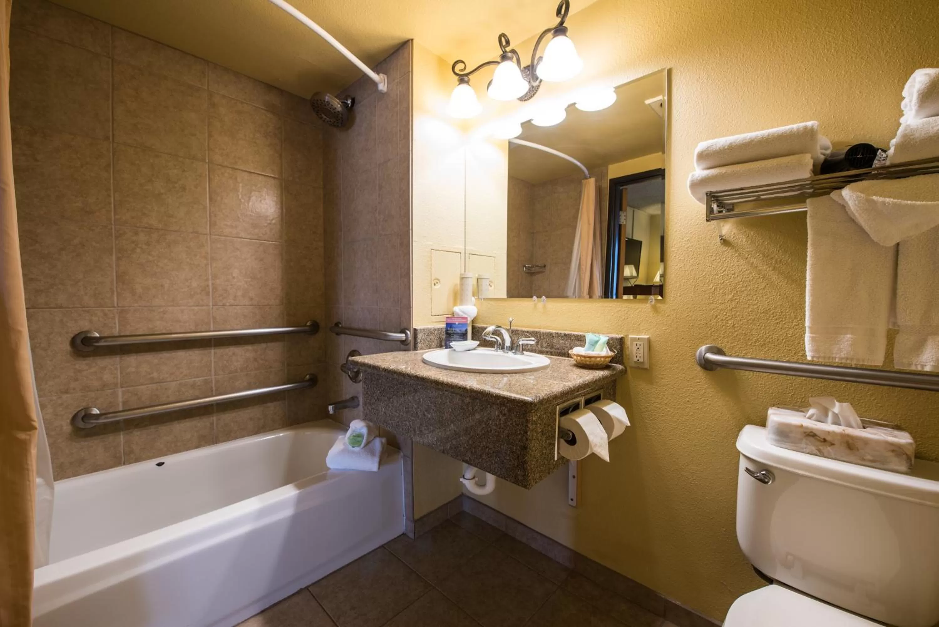 Bathroom in The Grand Lodge Hotel and Suites