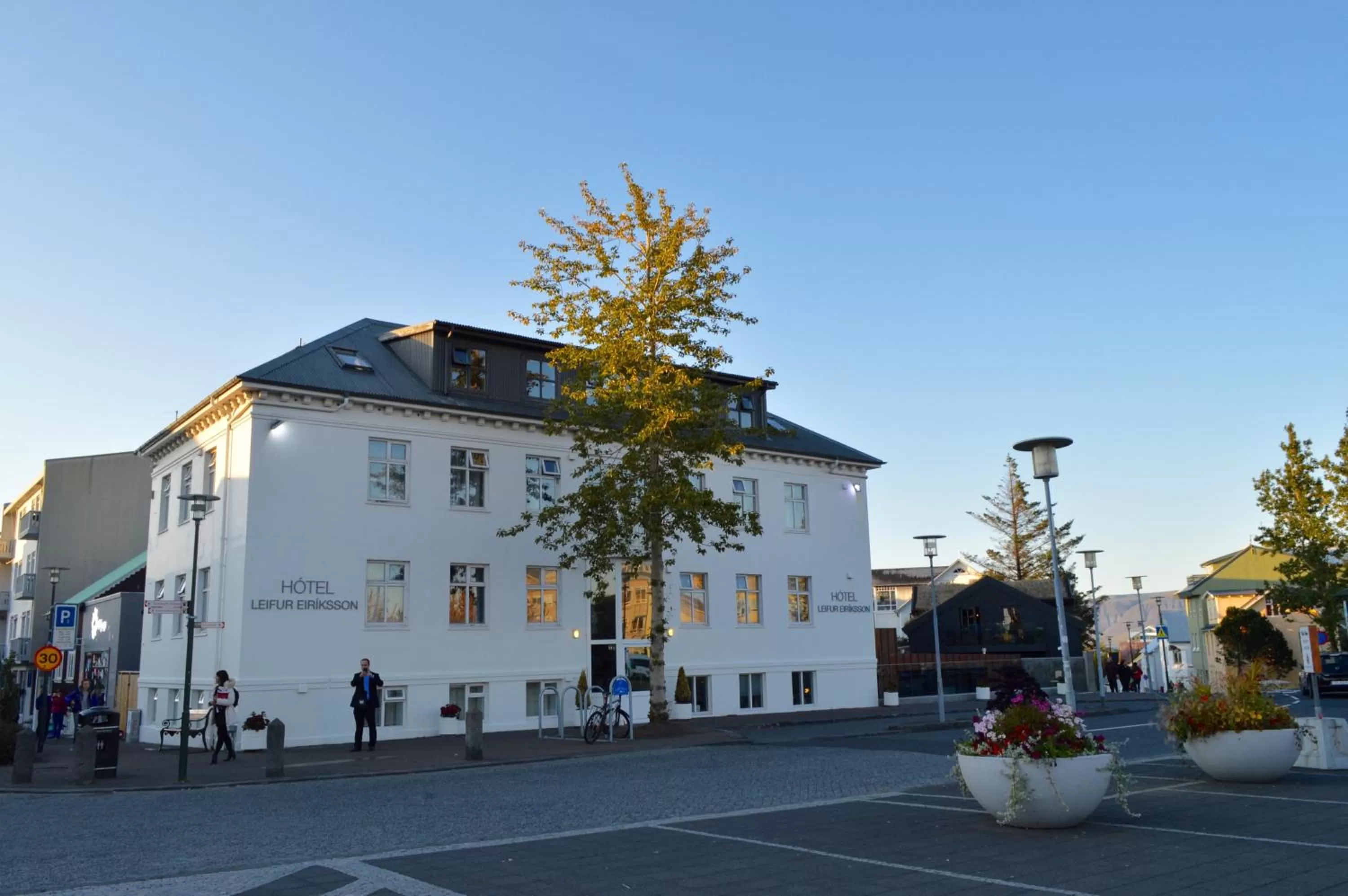 Property building in Hotel Leifur Eiriksson