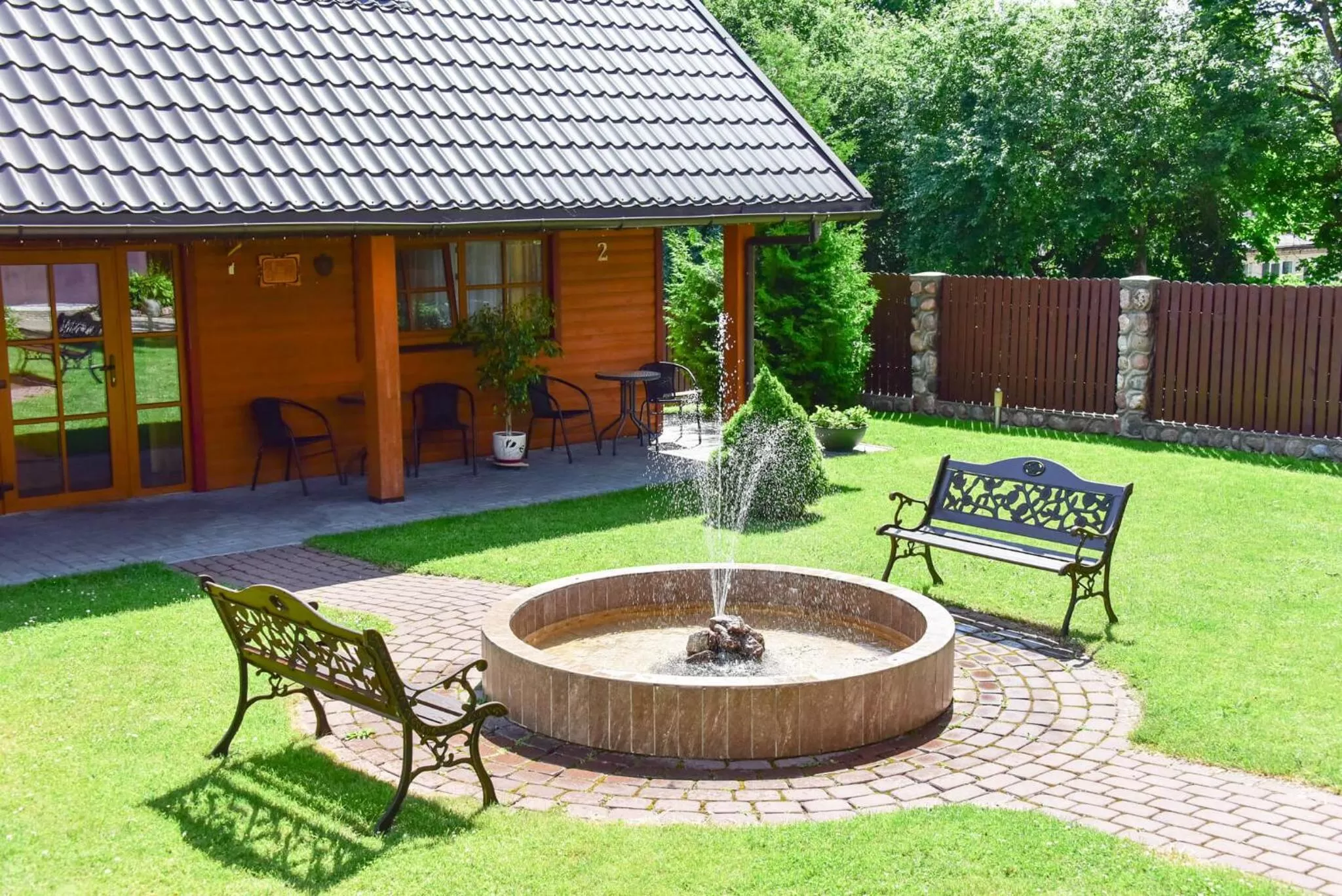 Patio in "Trakaitis" nameliai