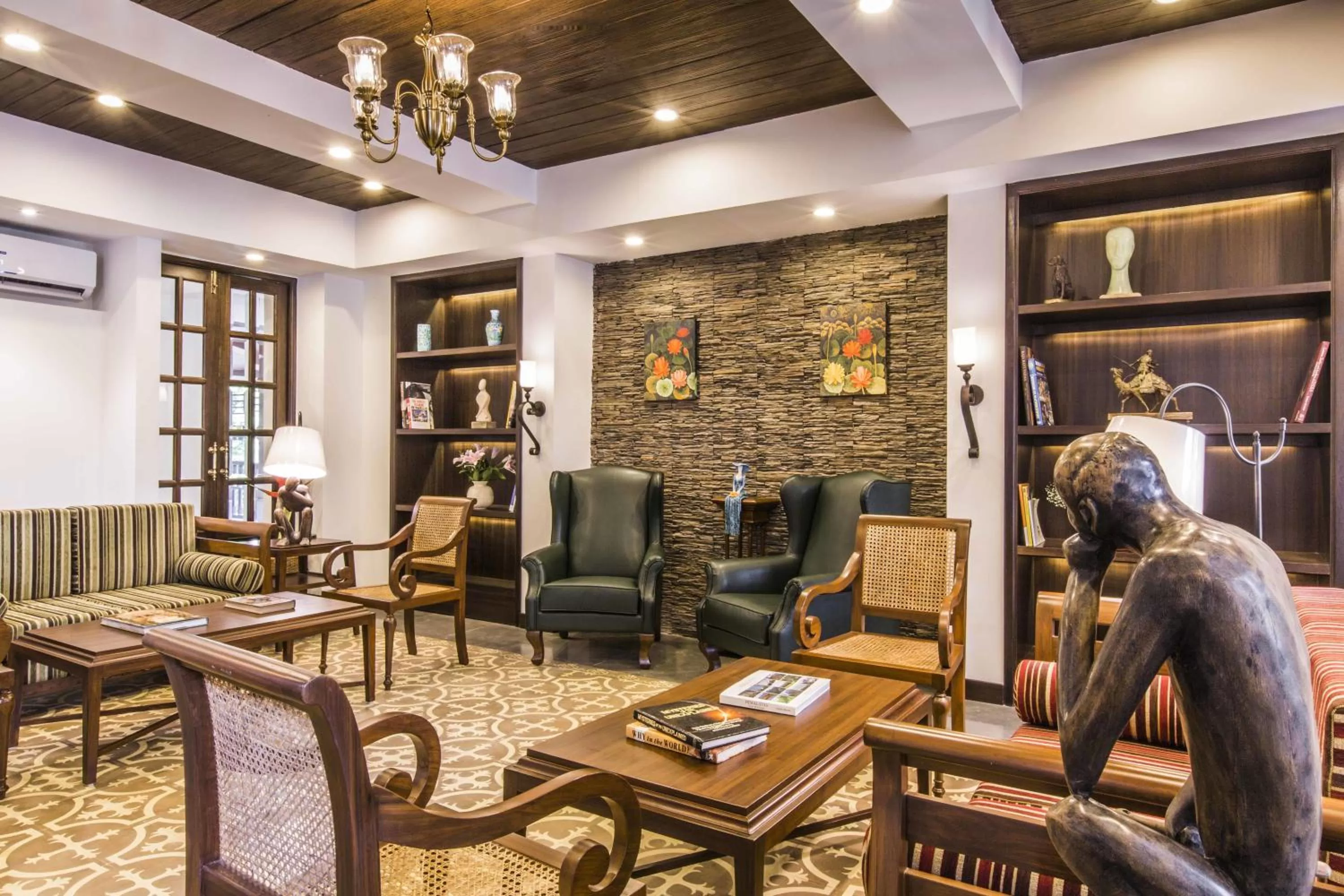 Library in Rhythm Lonavala - An All Suite Resort