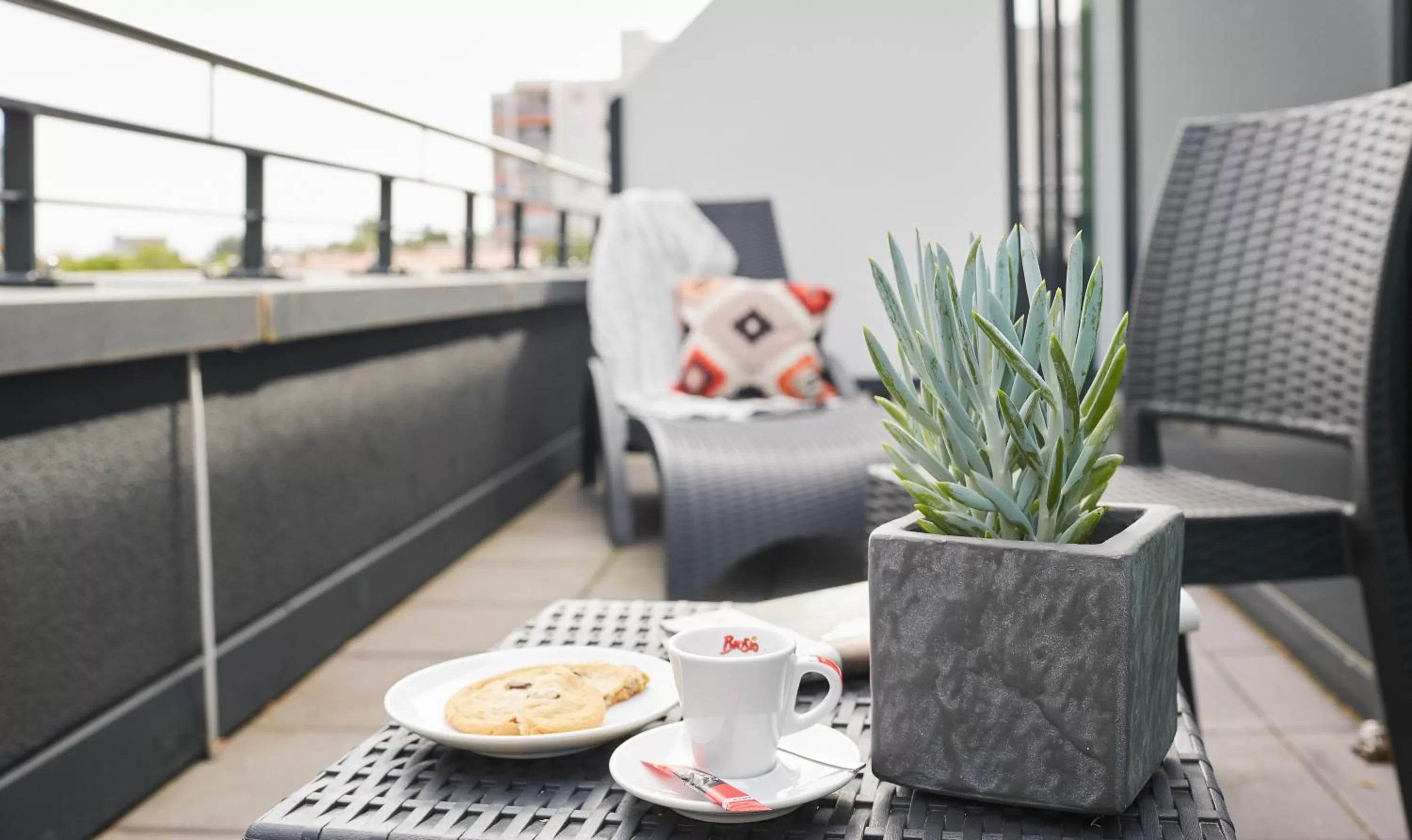Balcony/Terrace in Living Hotel Frankfurt
