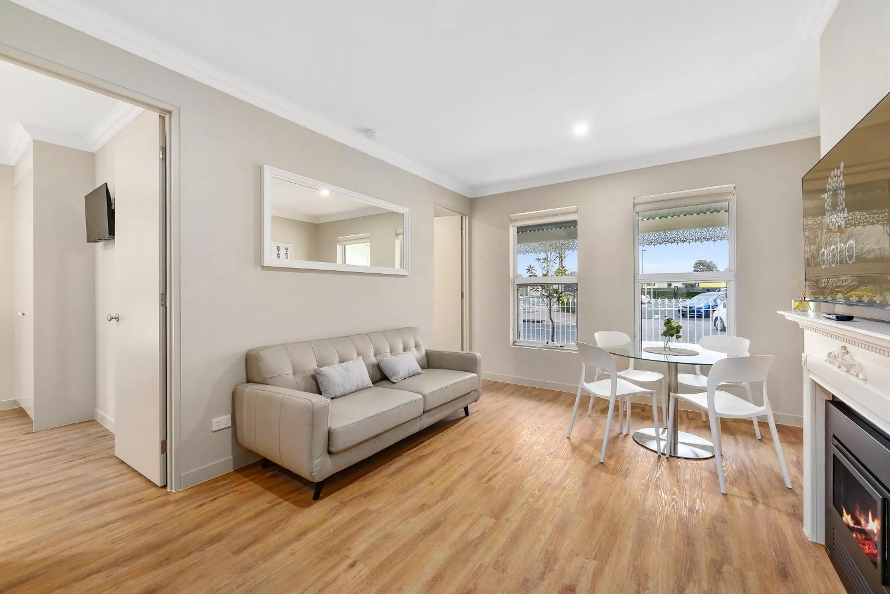 Living room in Aloha Central Luxury Accommodation