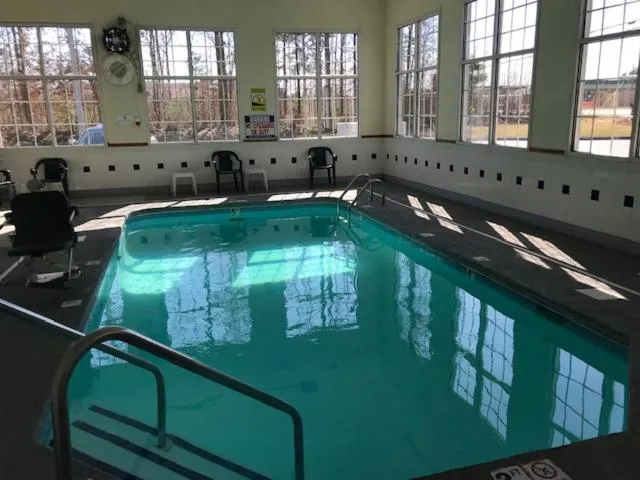 Pool view in Super 8 by Wyndham Fayetteville