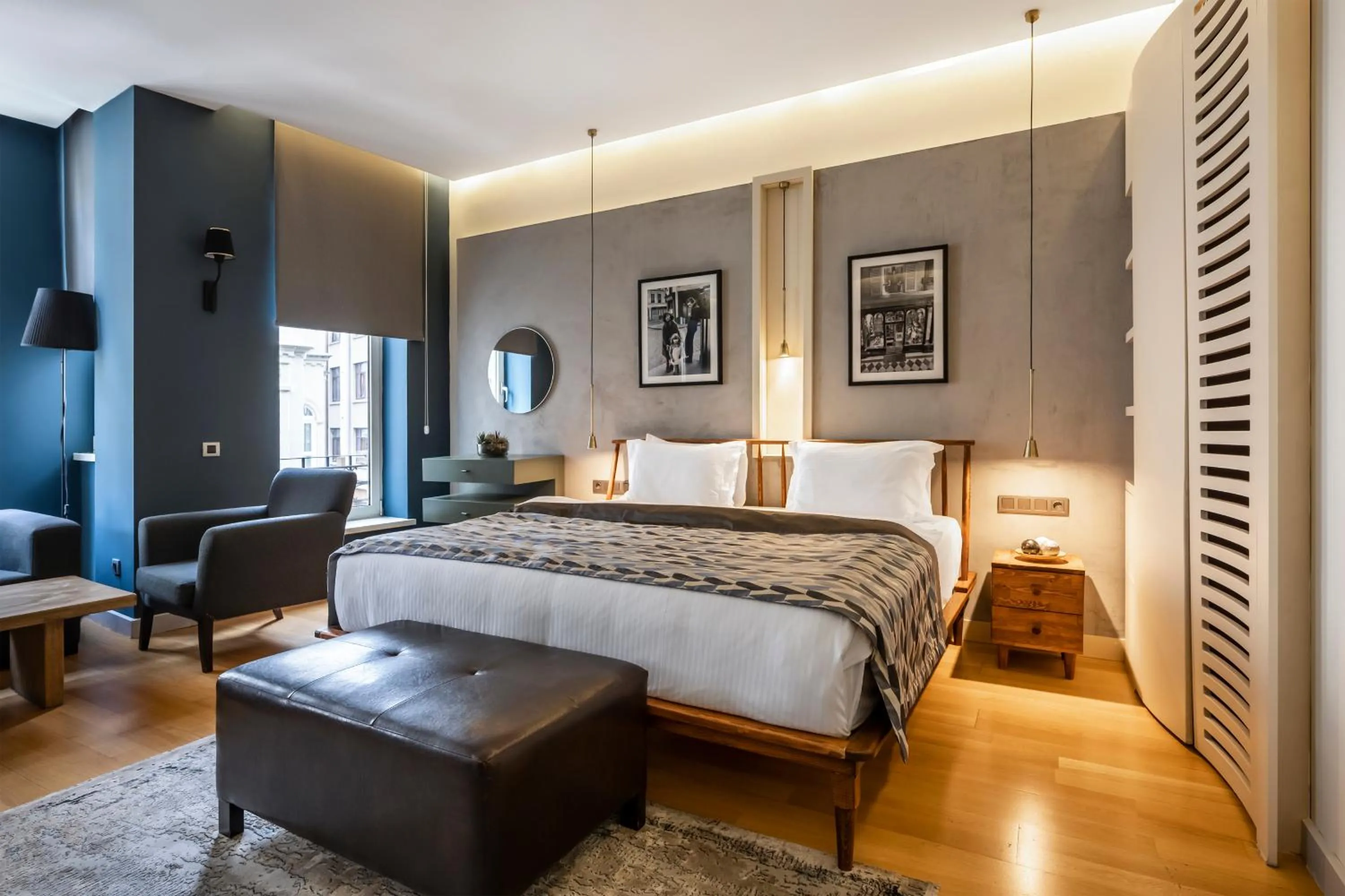 Bed in Ansen Hotel and Suites