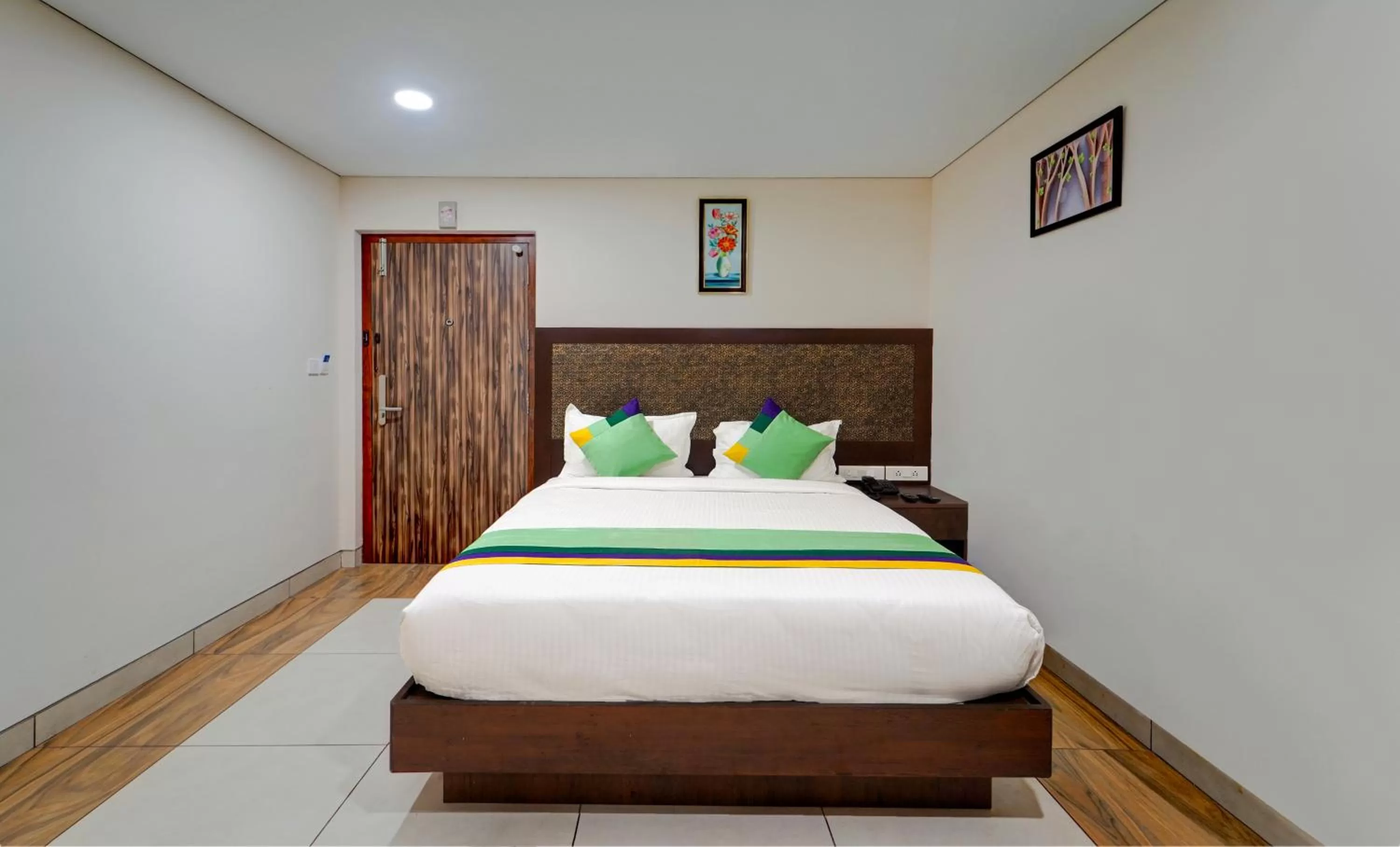 Bed in Treebo Vetri Supreme Residency