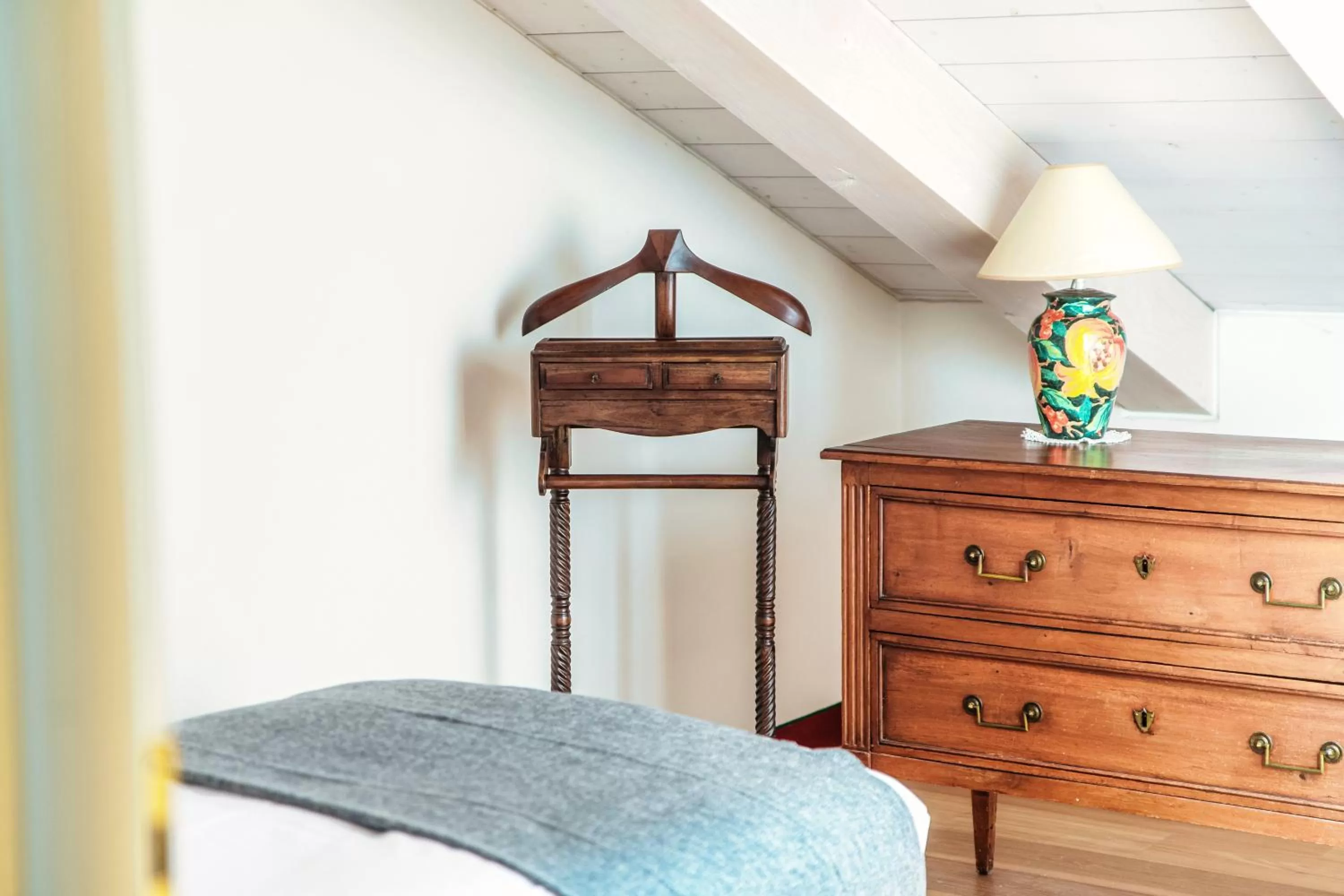Bedroom in Castello di Brusata Apartment