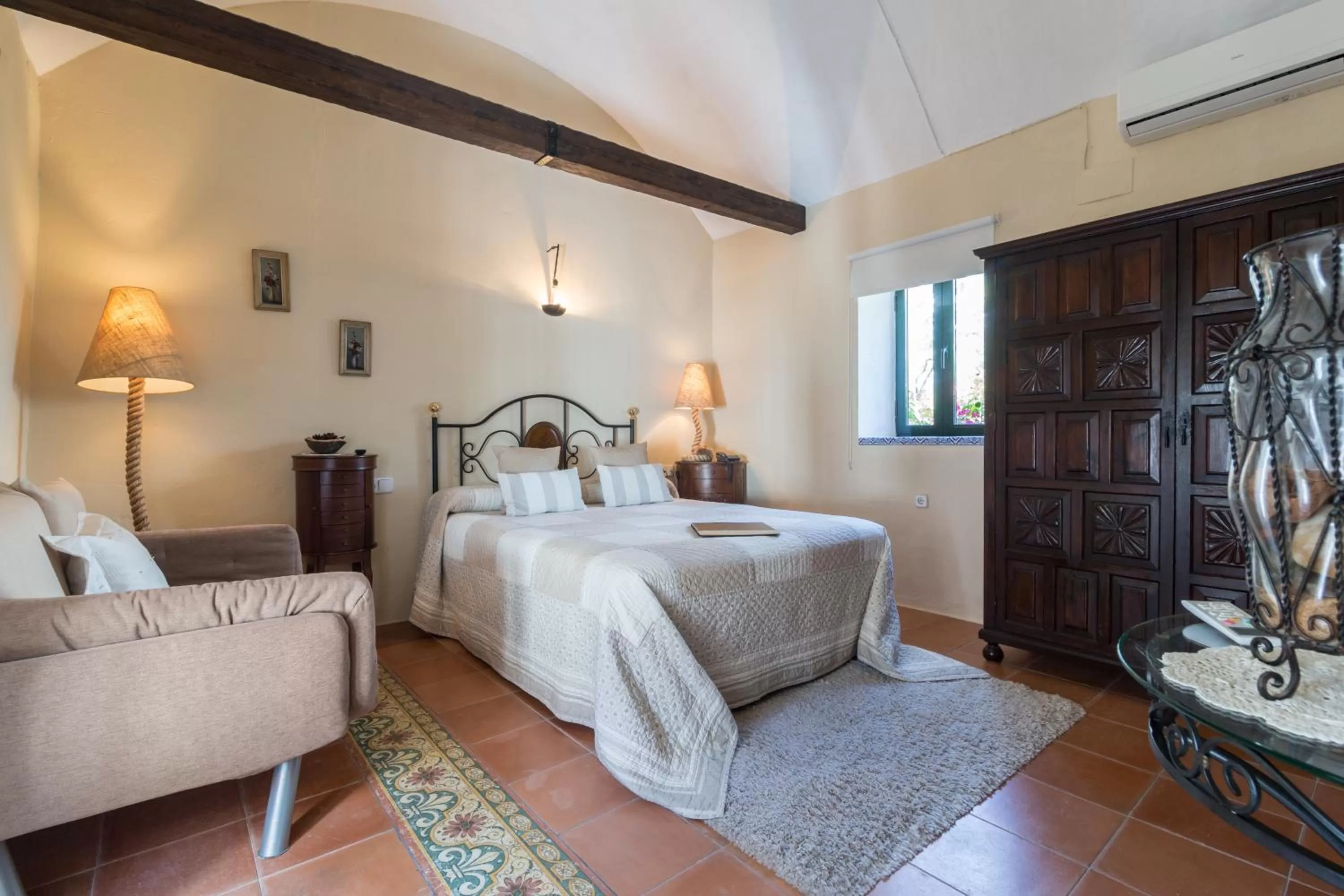 Bed in Hacienda El Santiscal