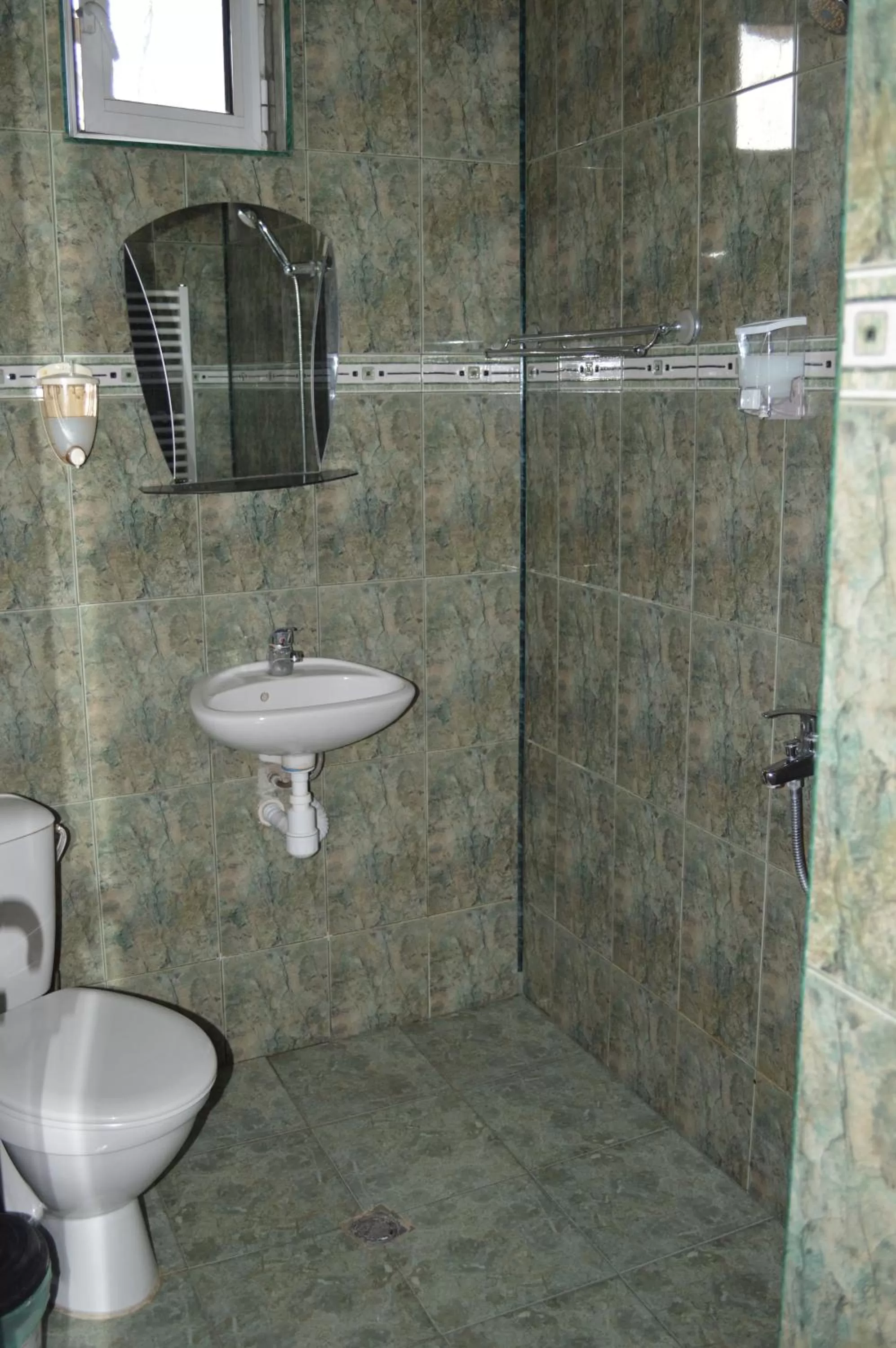 Shower, Bathroom in Dionis Hotel