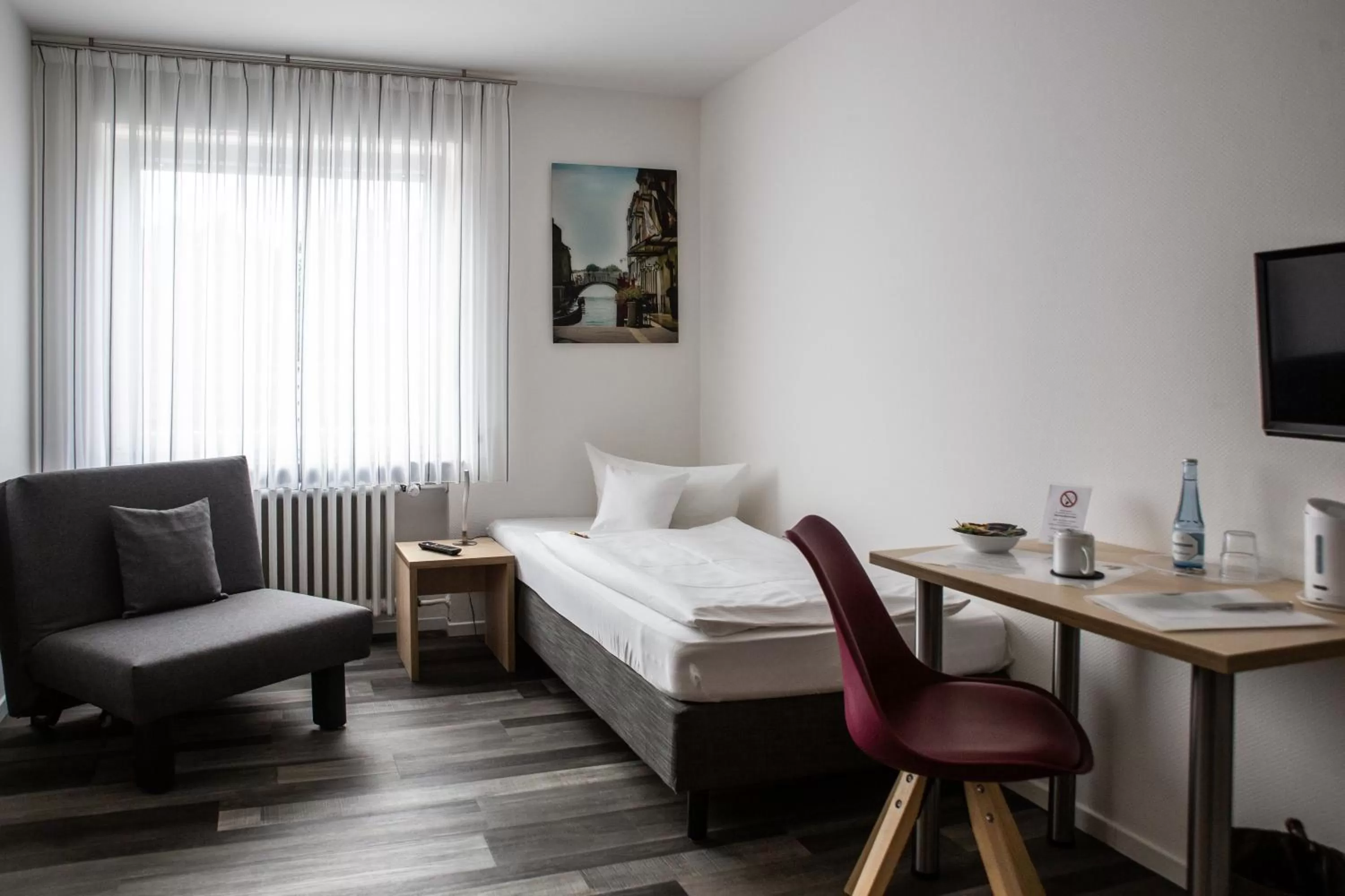 TV and multimedia, Bed in Europa-Haus-Bocholt - Bett & Bike