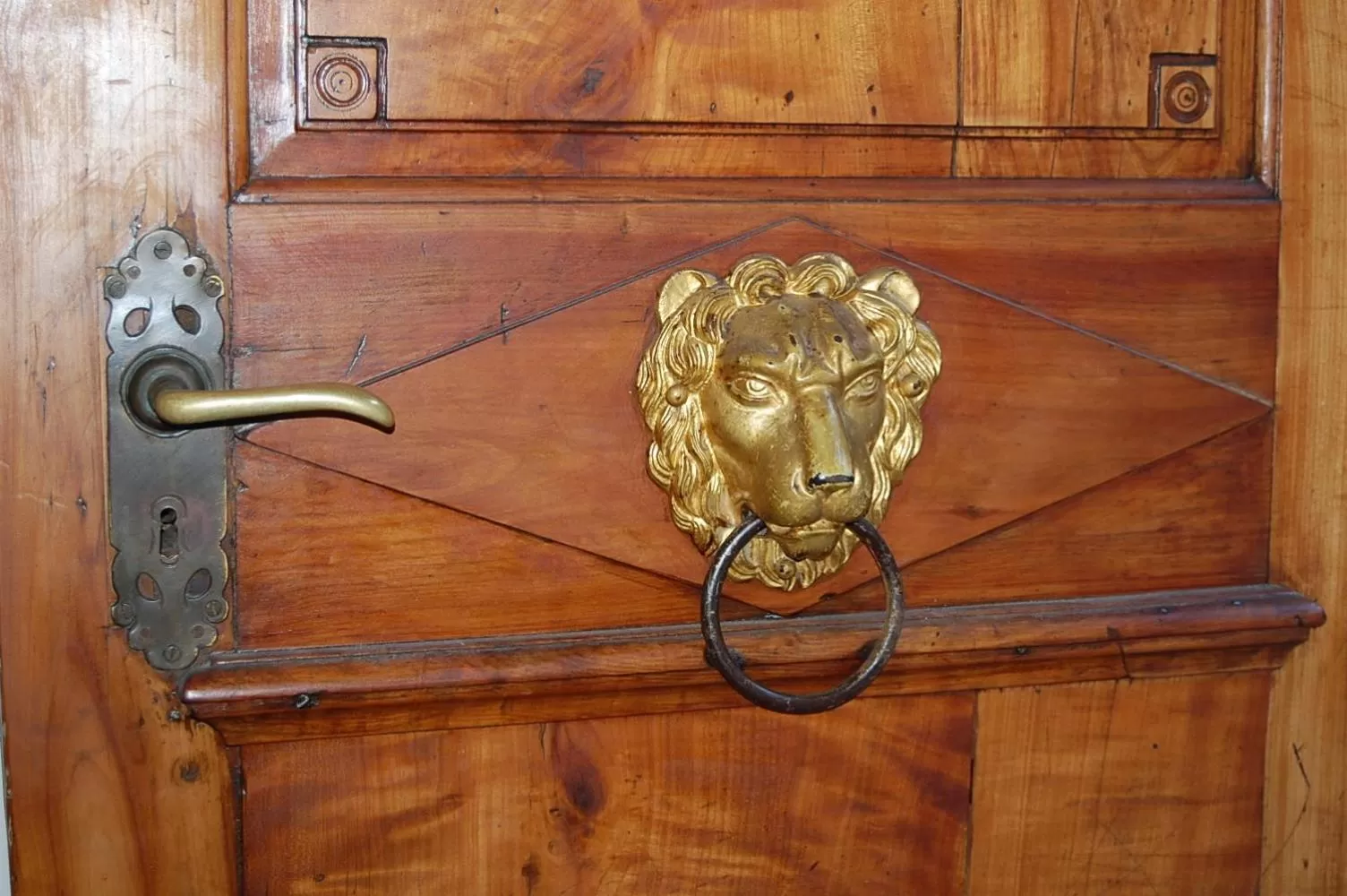 Decorative detail, Bathroom in Hotel Mohren Post