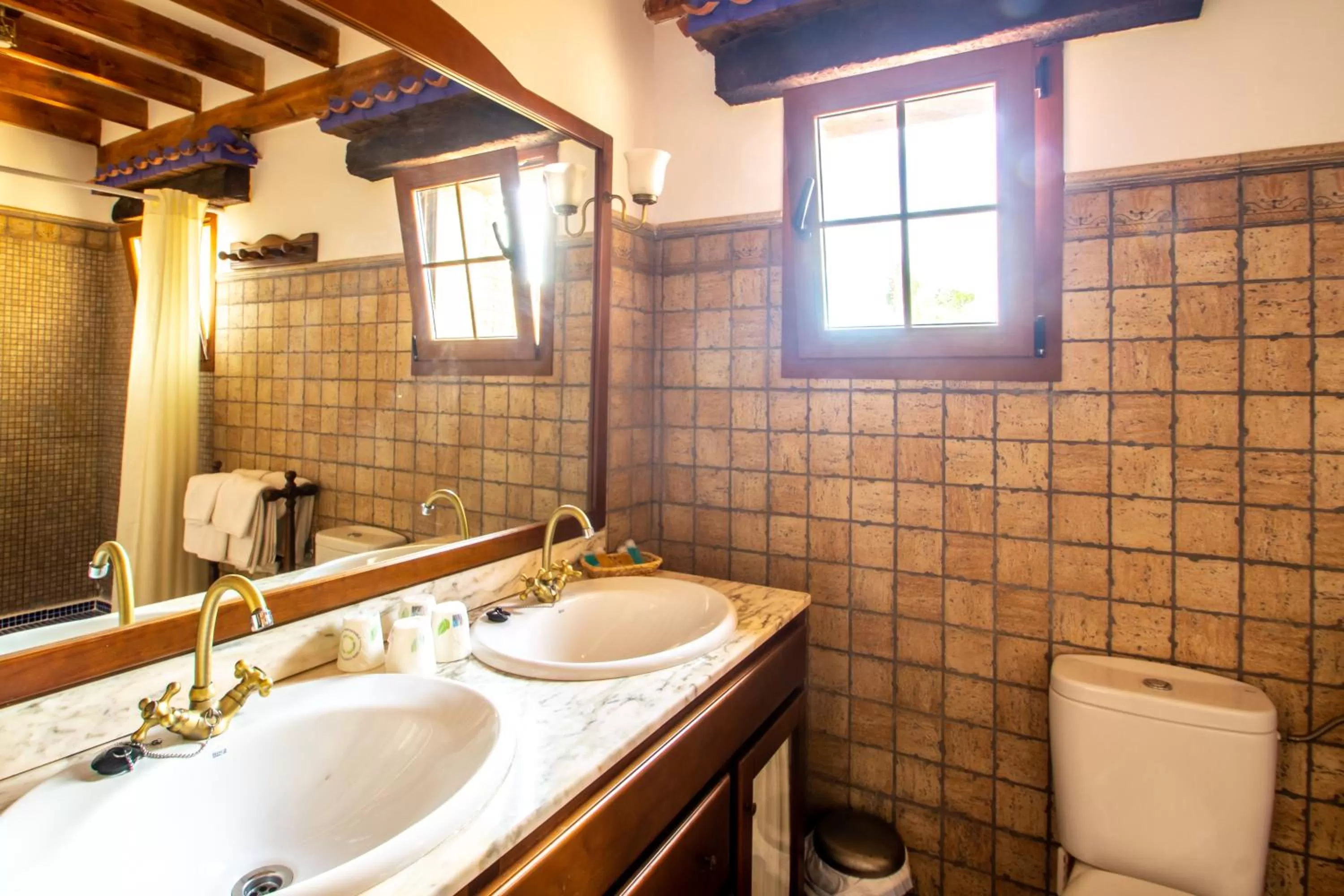 Toilet in Hostal Rural Turre