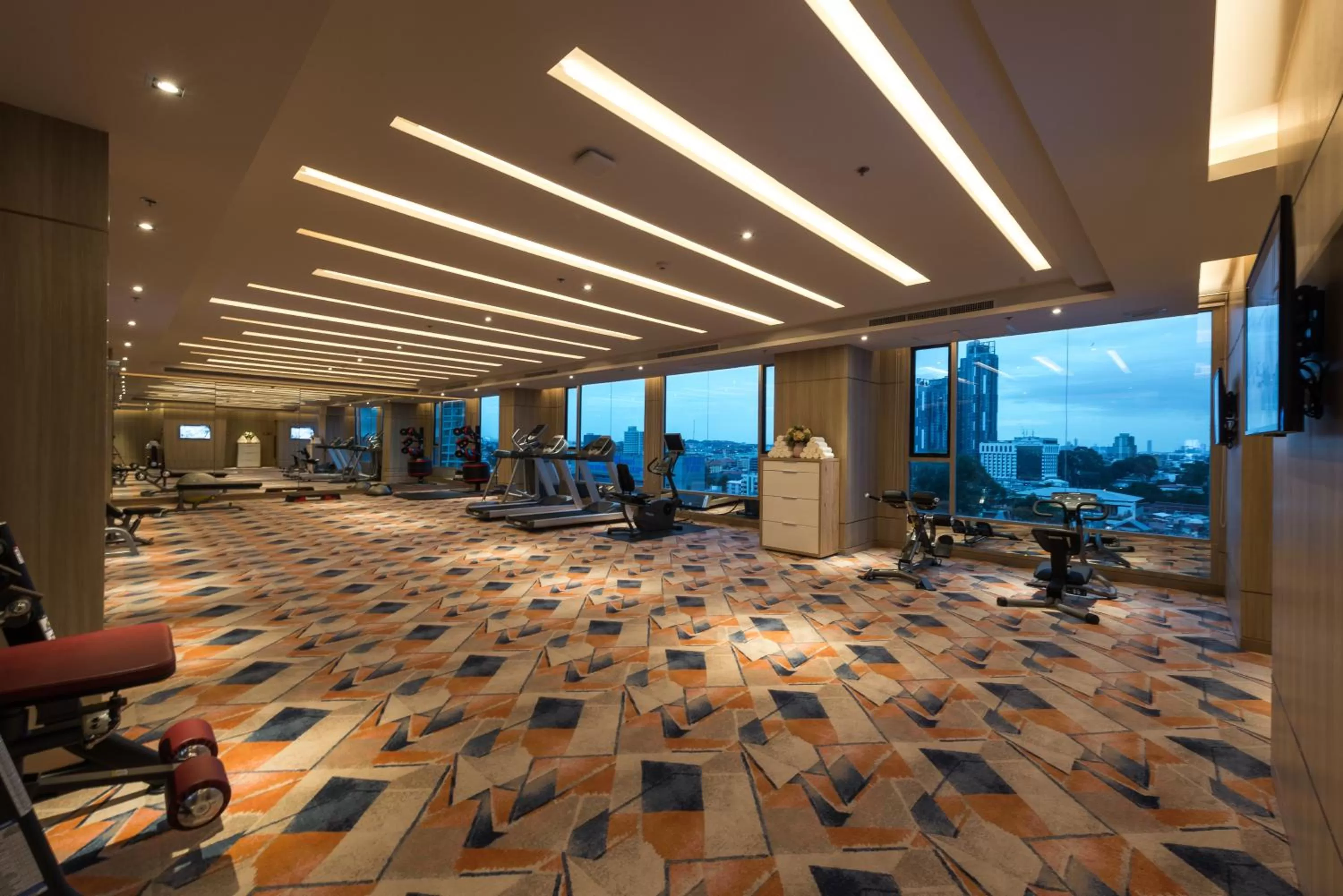 Fitness centre/facilities in Mytt Hotel Pattaya