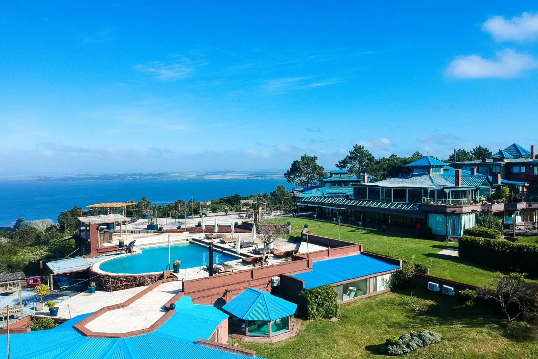 Bird's eye view, Pool View in Las Cumbres Hotel