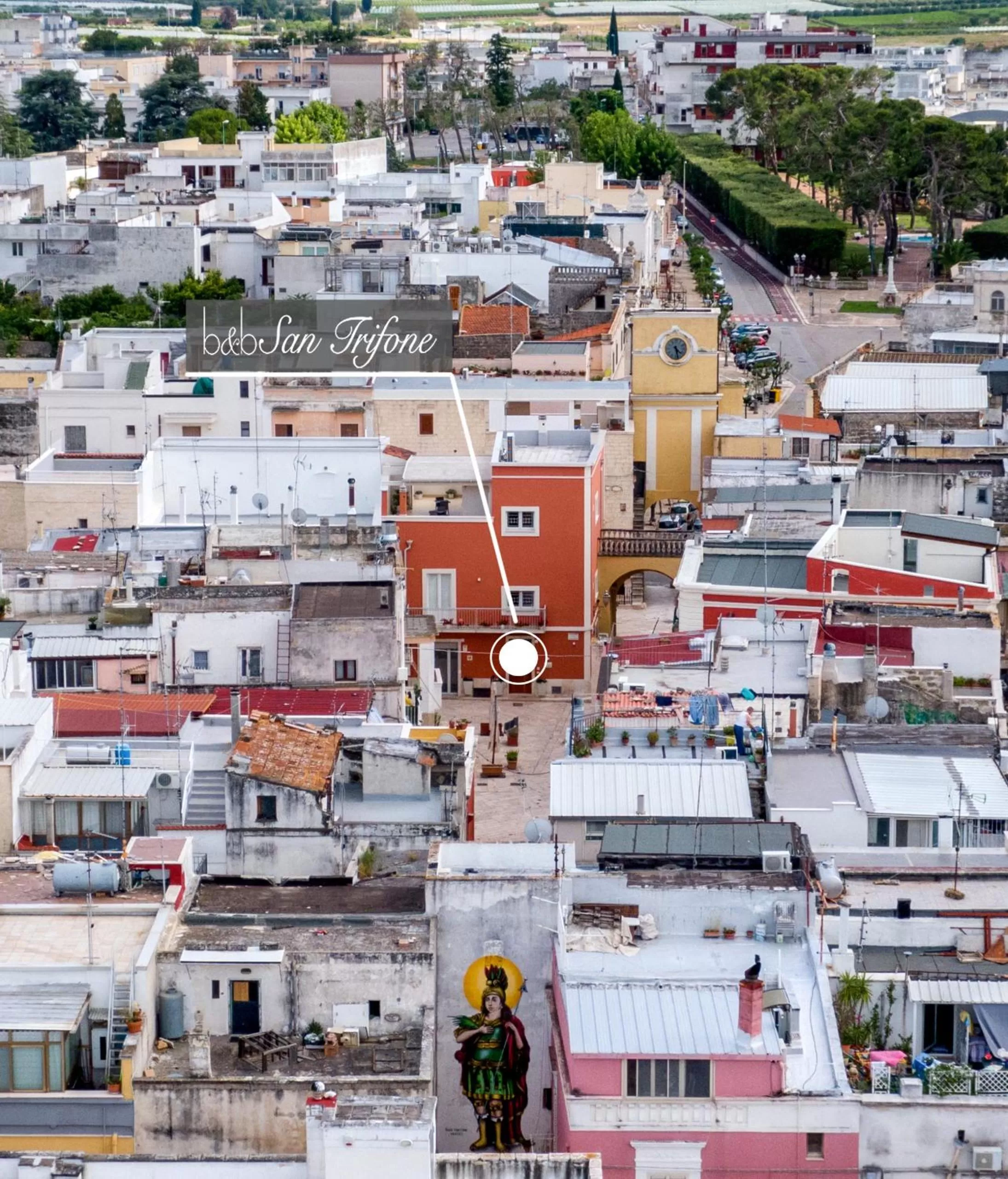 Bird's eye view in B&B San Trifone