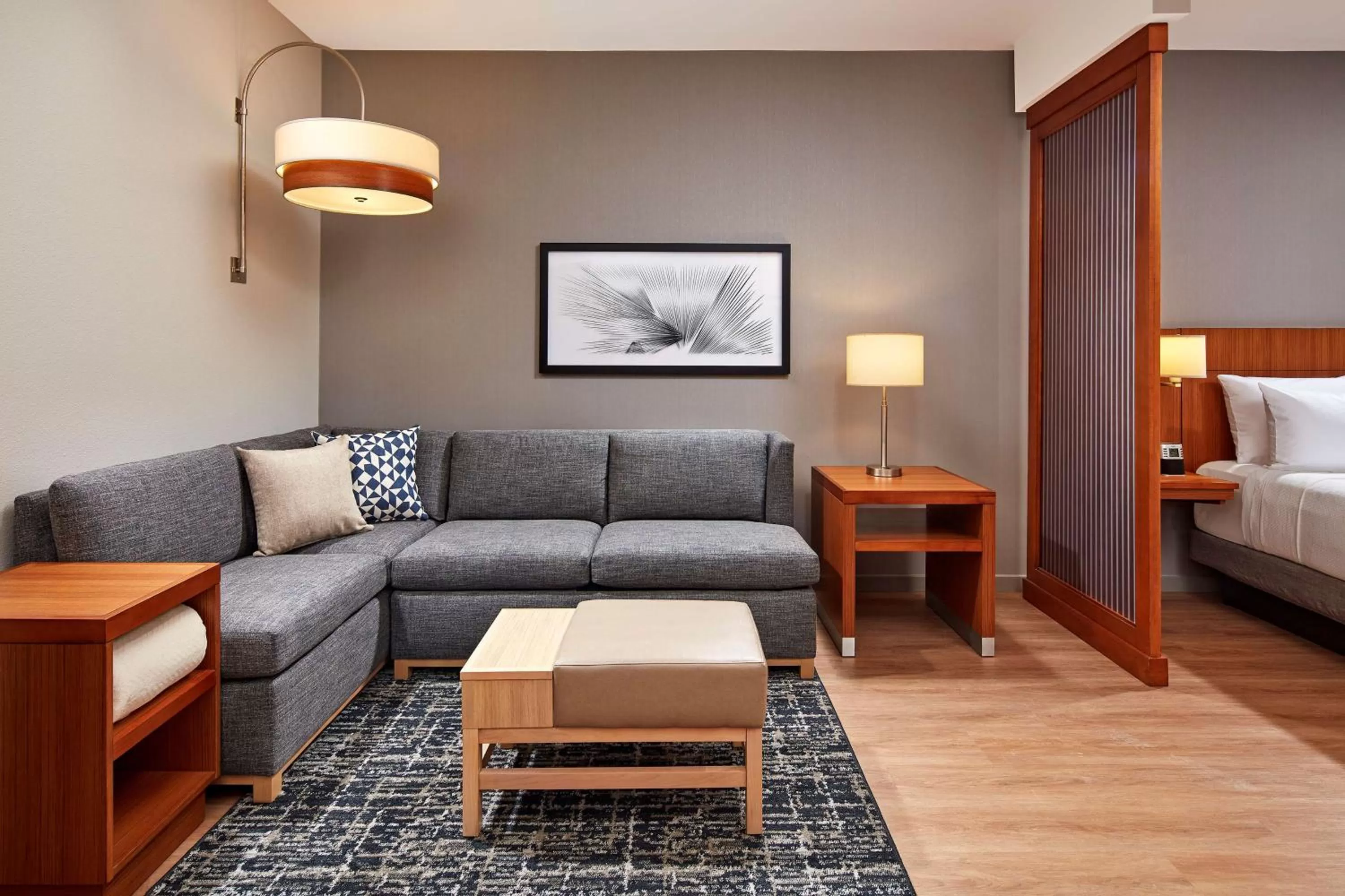 Photo of the whole room, Bed in Hyatt Place Los Angeles / LAX / El Segundo